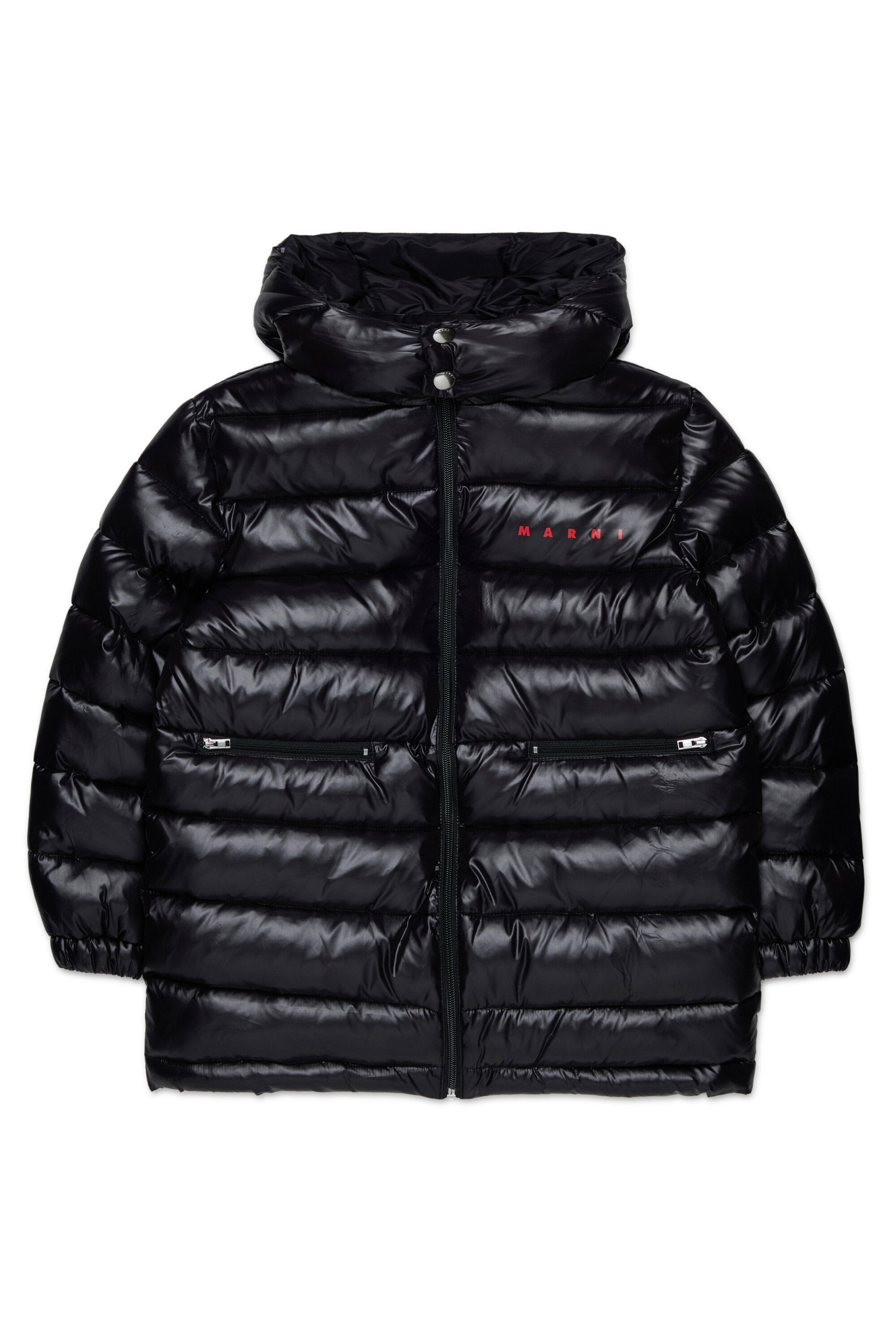 Chaqueta acolchada con logo