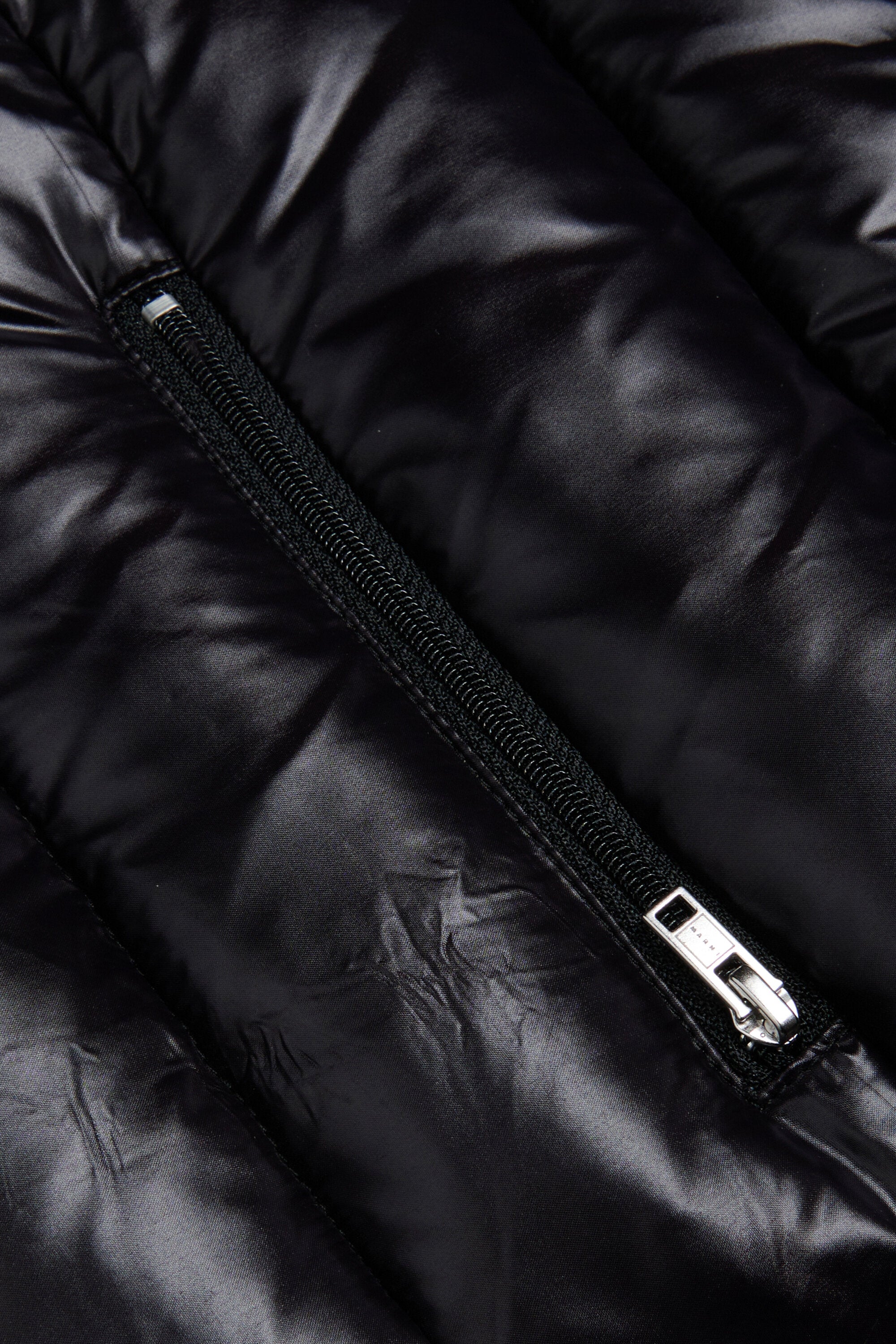Chaqueta acolchada con logo