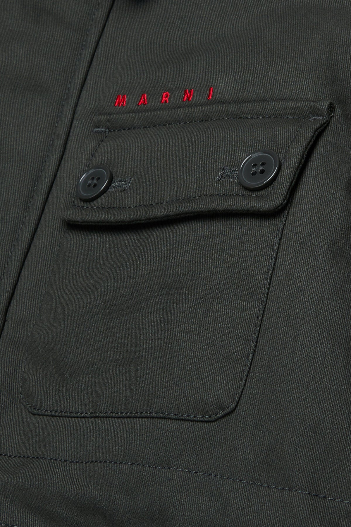 Parka avec logo imprimé