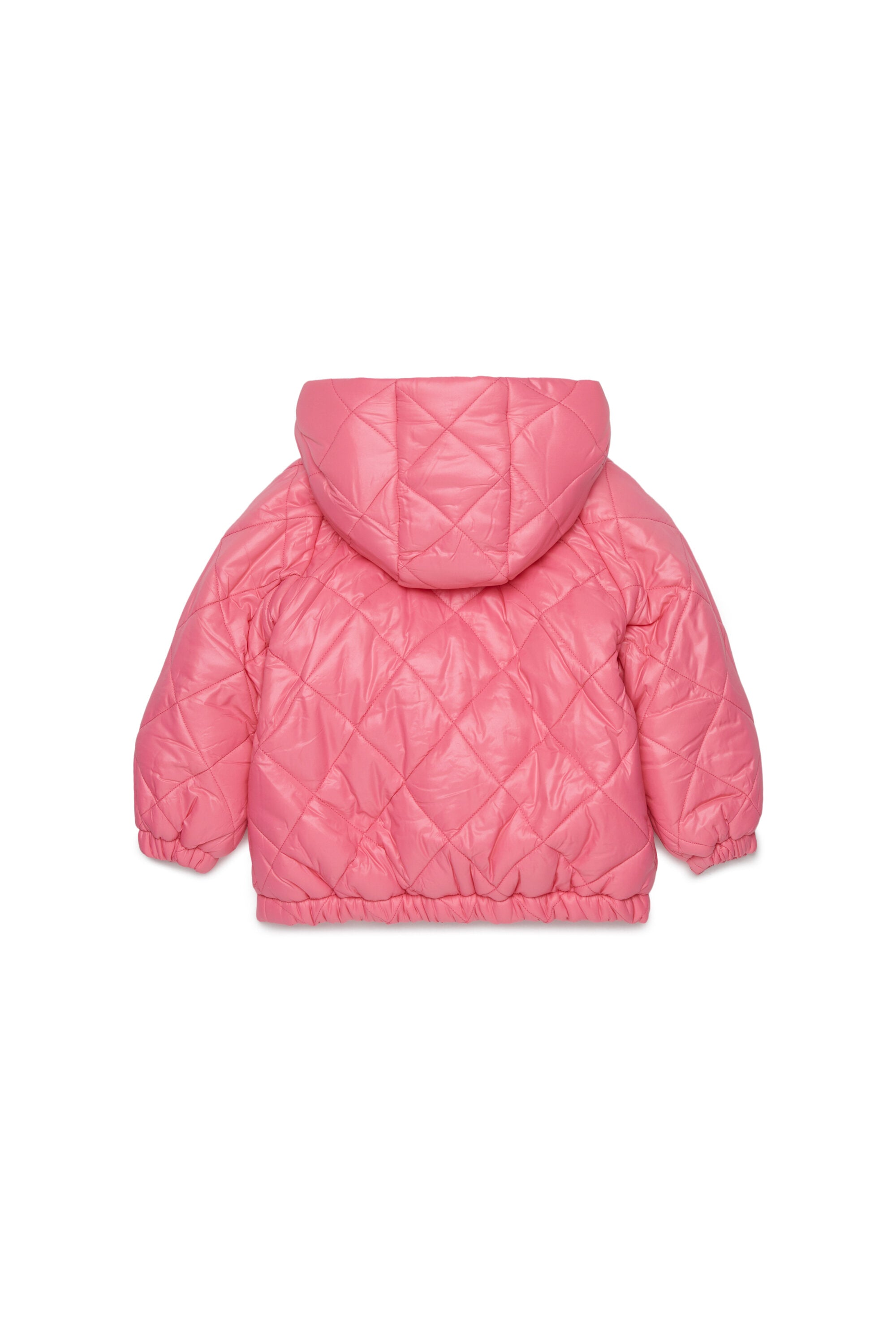 Chaqueta acolchada con logo estampado