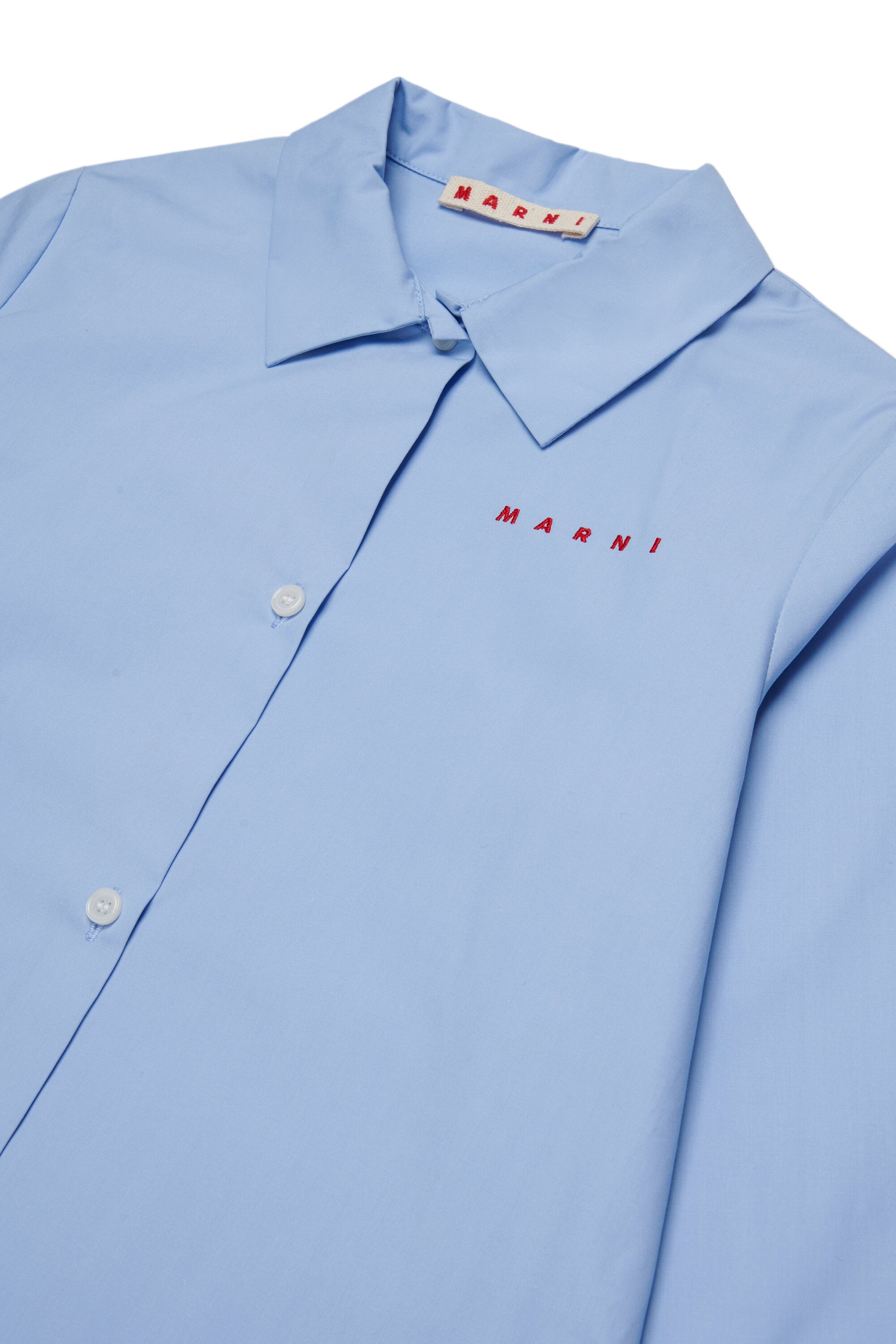 Camisa de manga larga con volantes