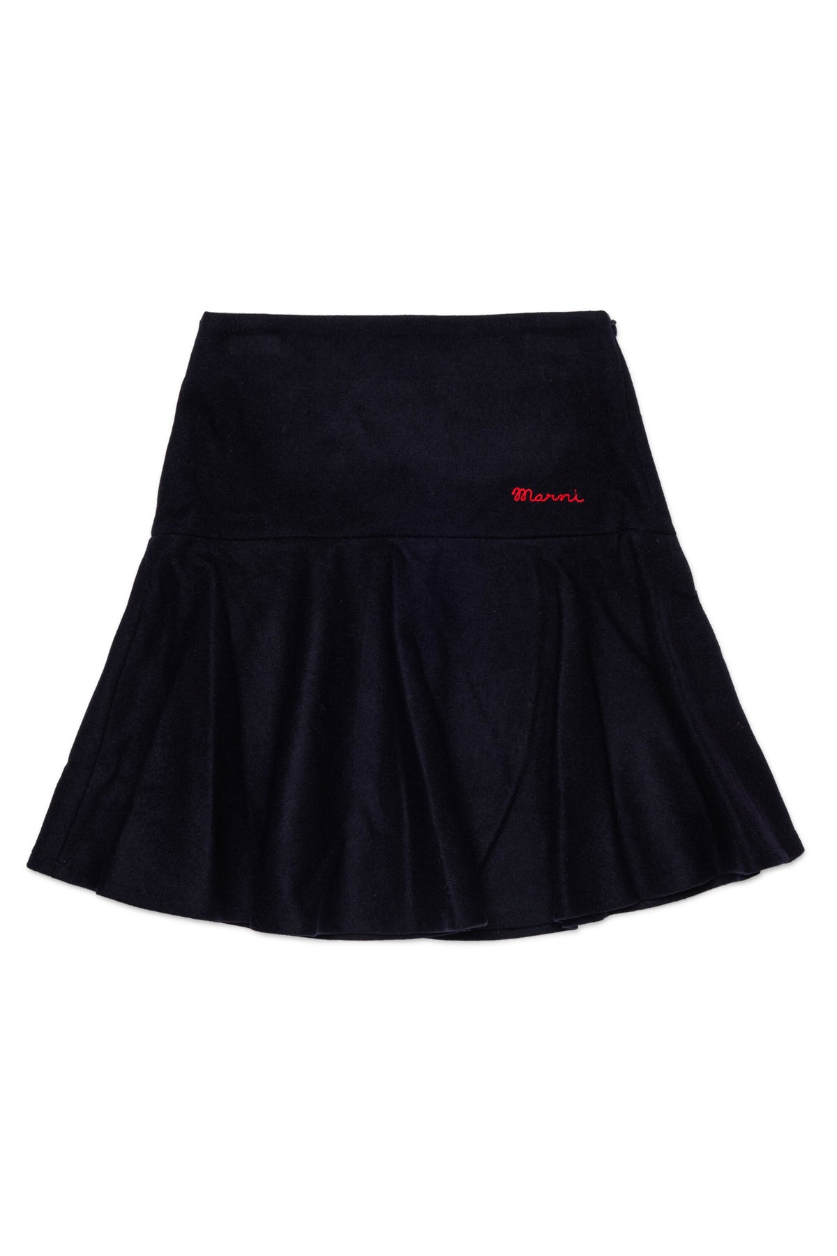 Jupe midi avec logo