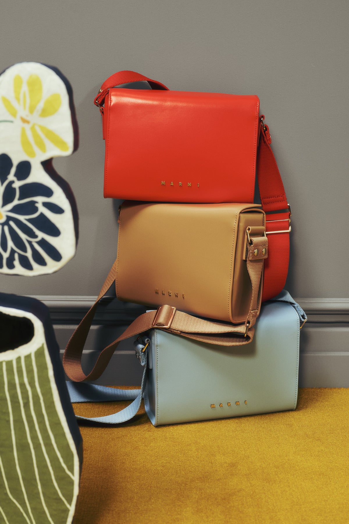 Vivian cross-body bag with logo