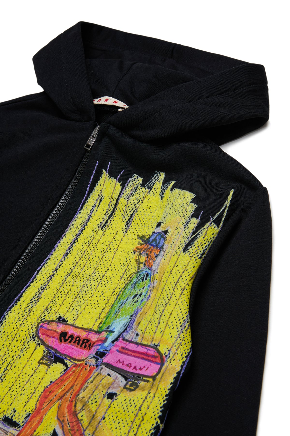 Sweat-shirt avec motif skateur