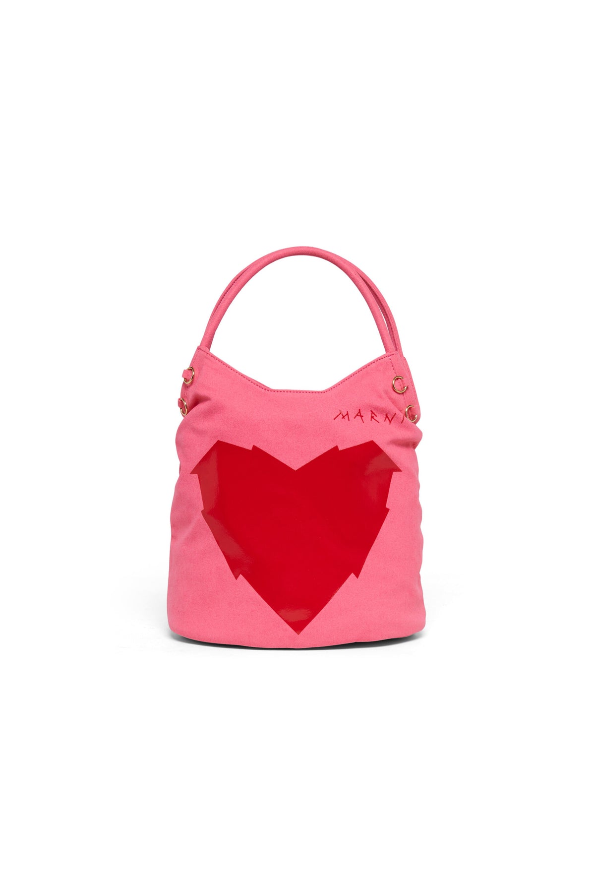 Charms Bag with front heart detail
