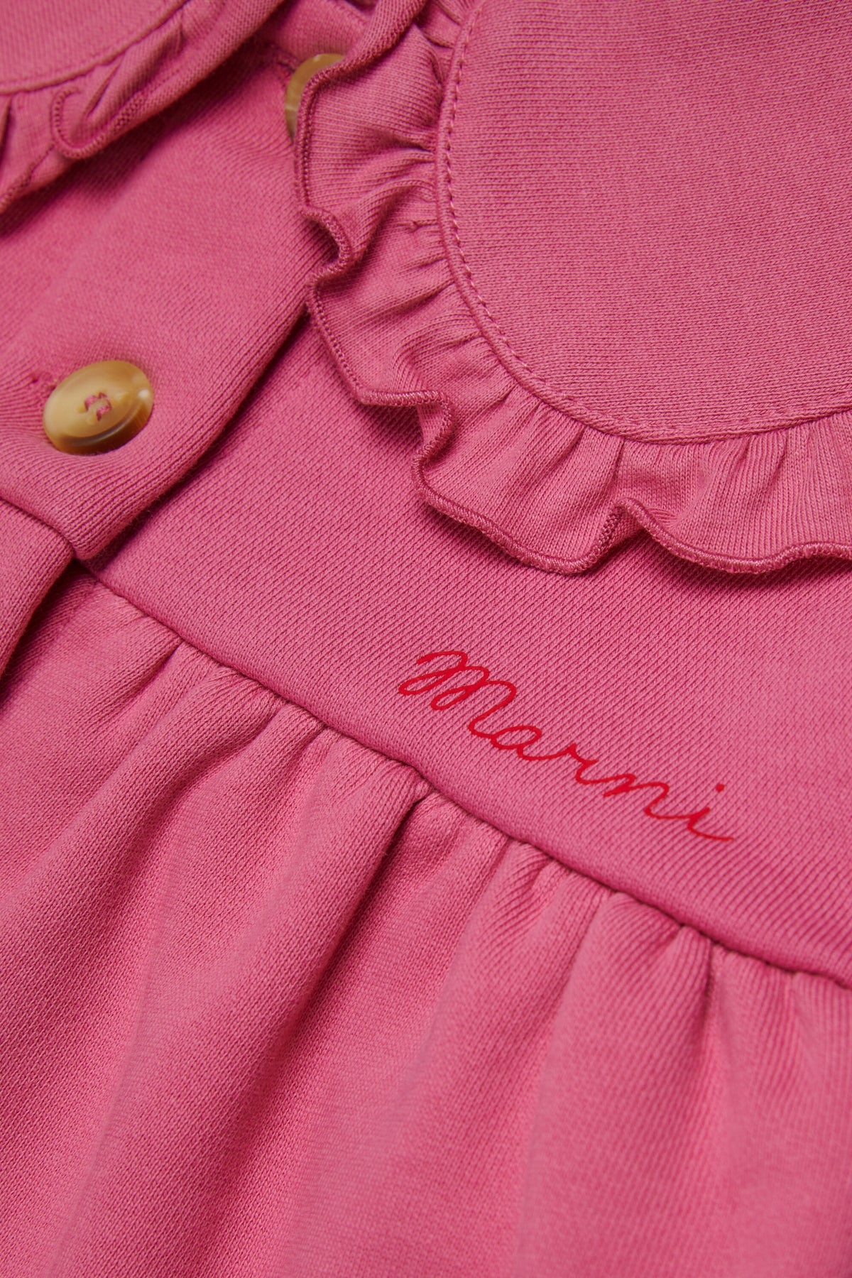 Veste avec logo et volants