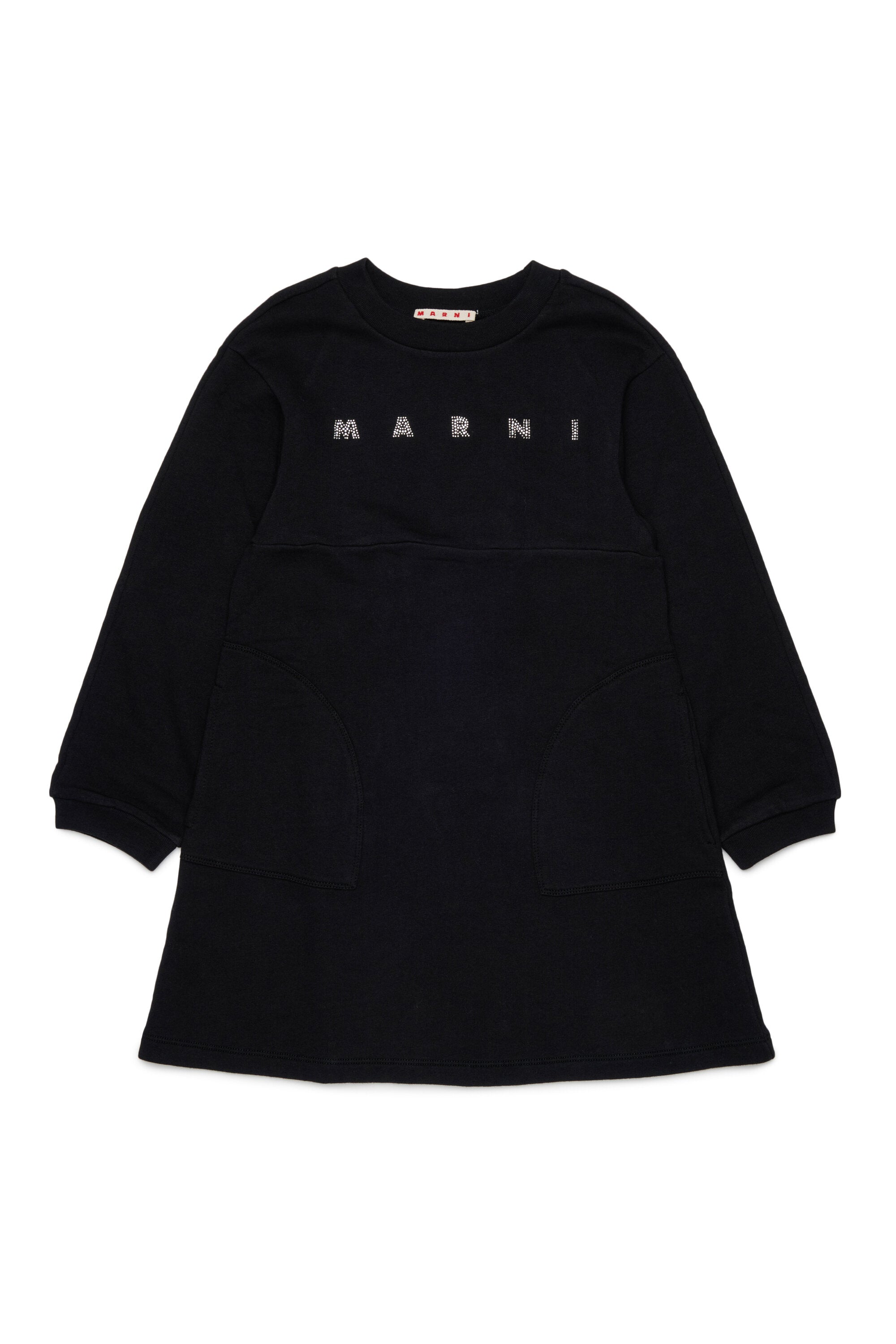 Robe en molleton avec logo