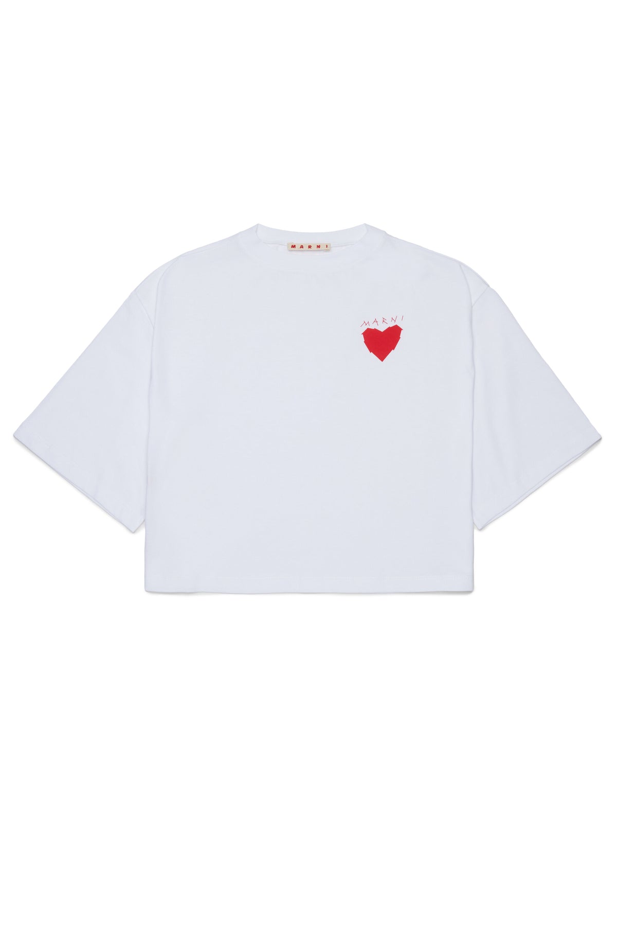 T-shirt avec cœur imprimé