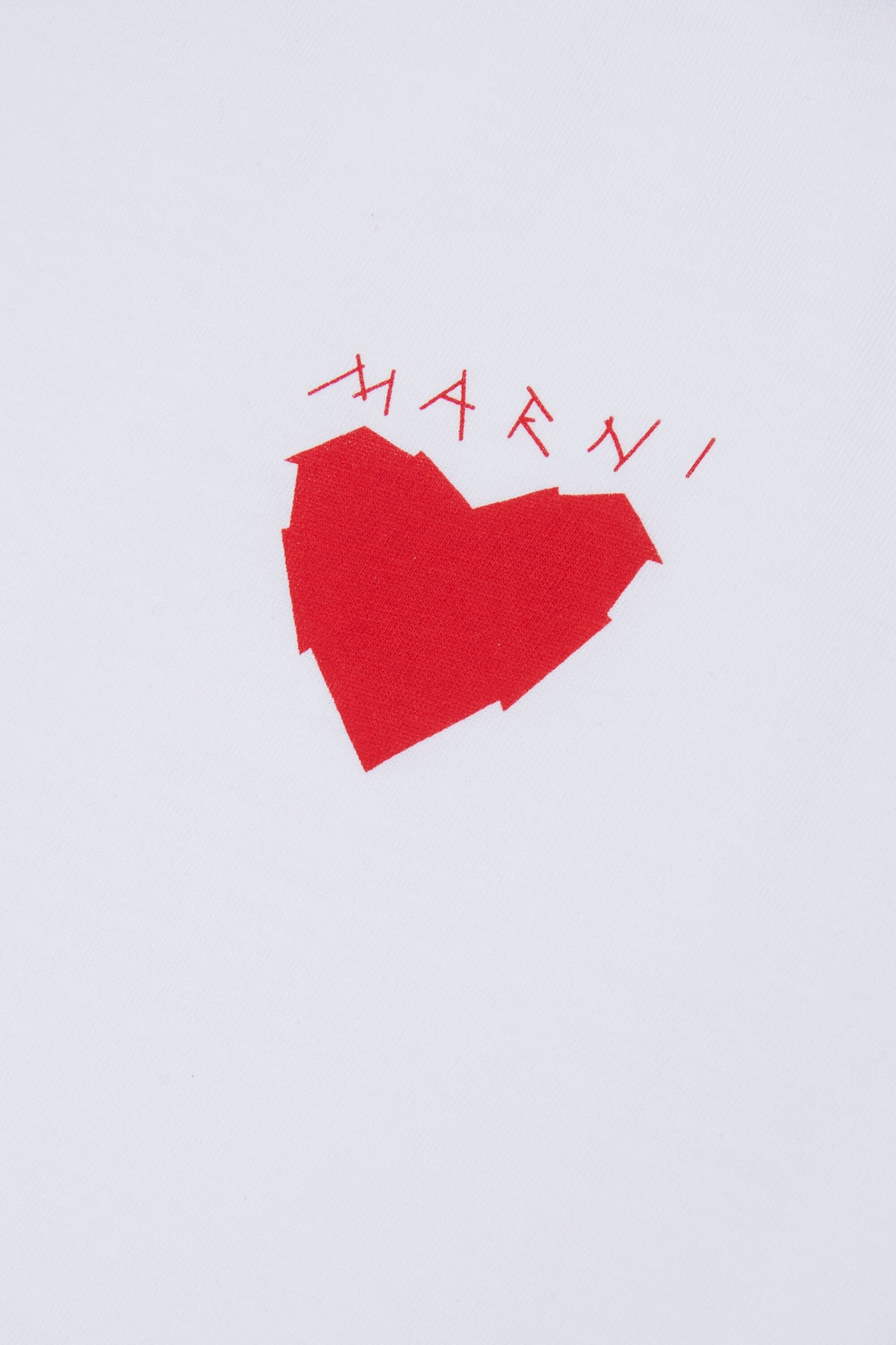 T-shirt avec cœur imprimé