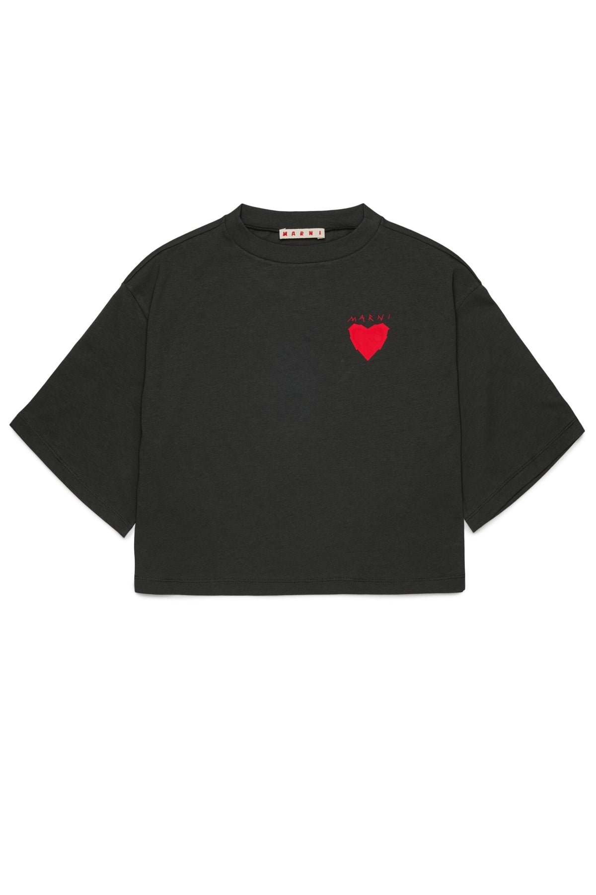 T-shirt avec cœur imprimé