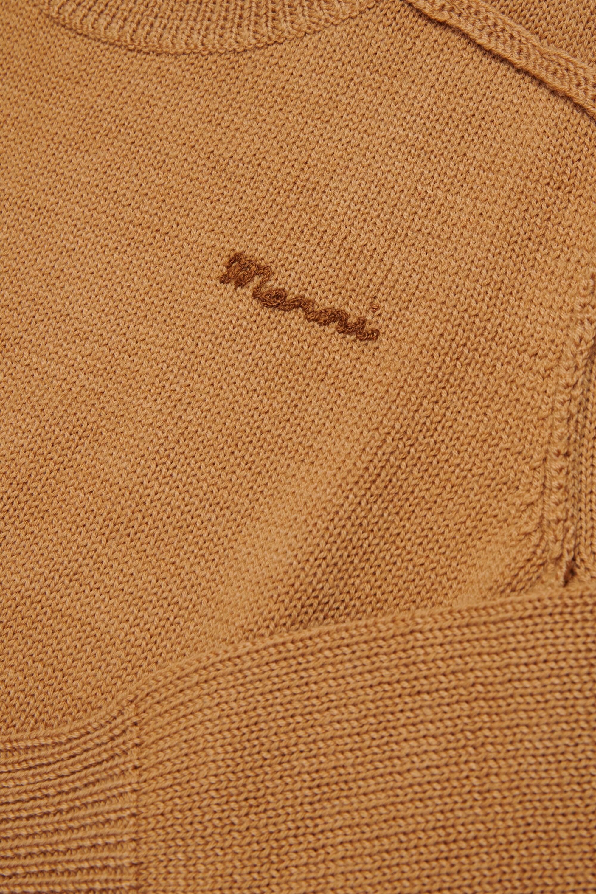 Jersey de cuello redondo con logo