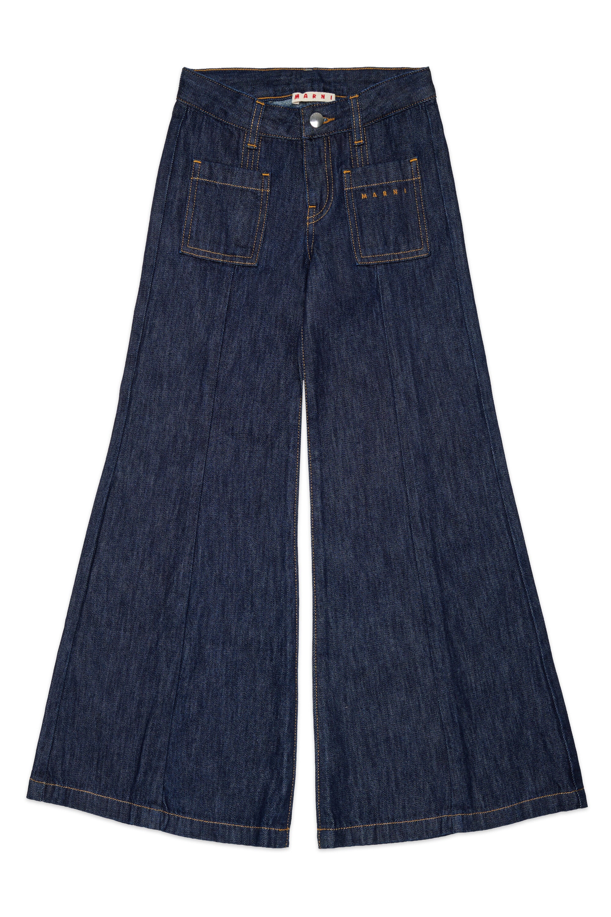 Jean coupe flare bleu moyen