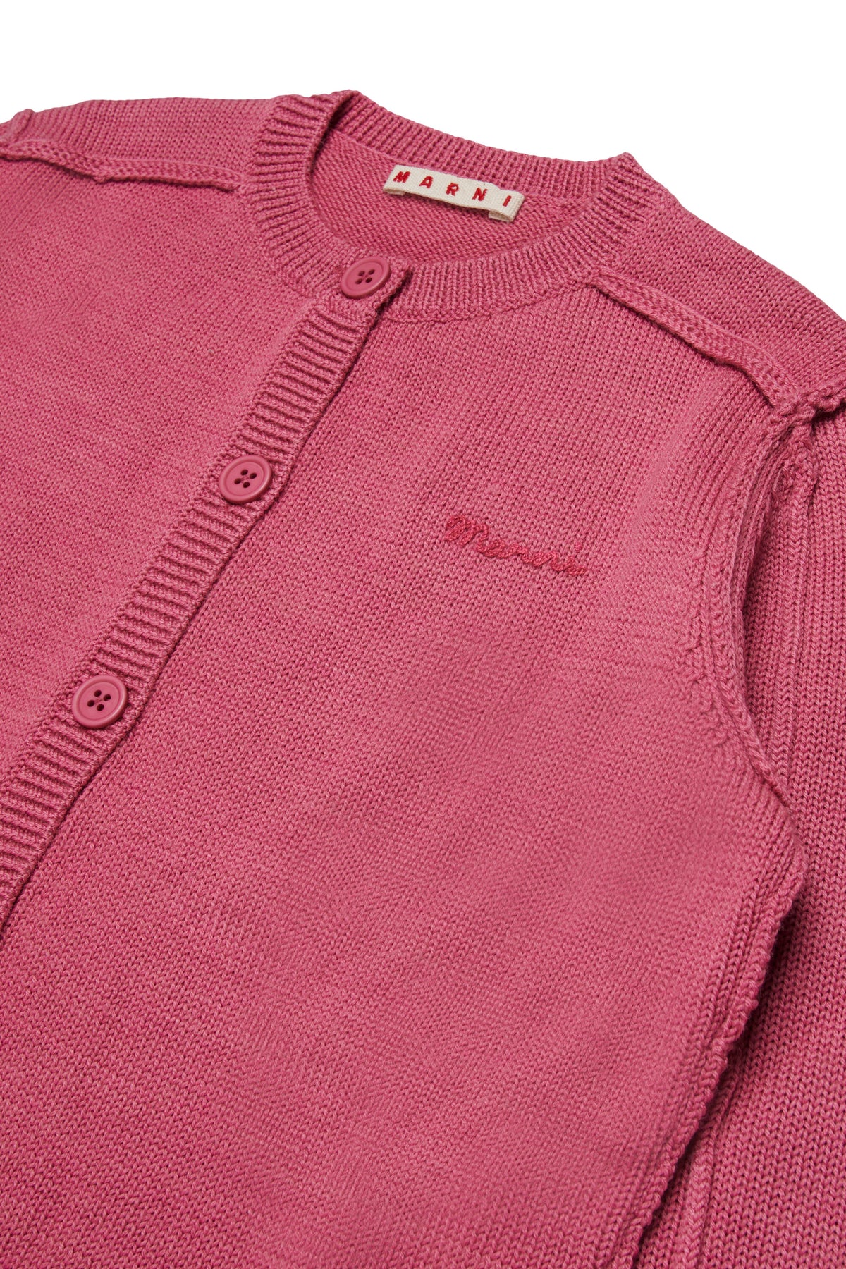 Cardigan en maille avec logo