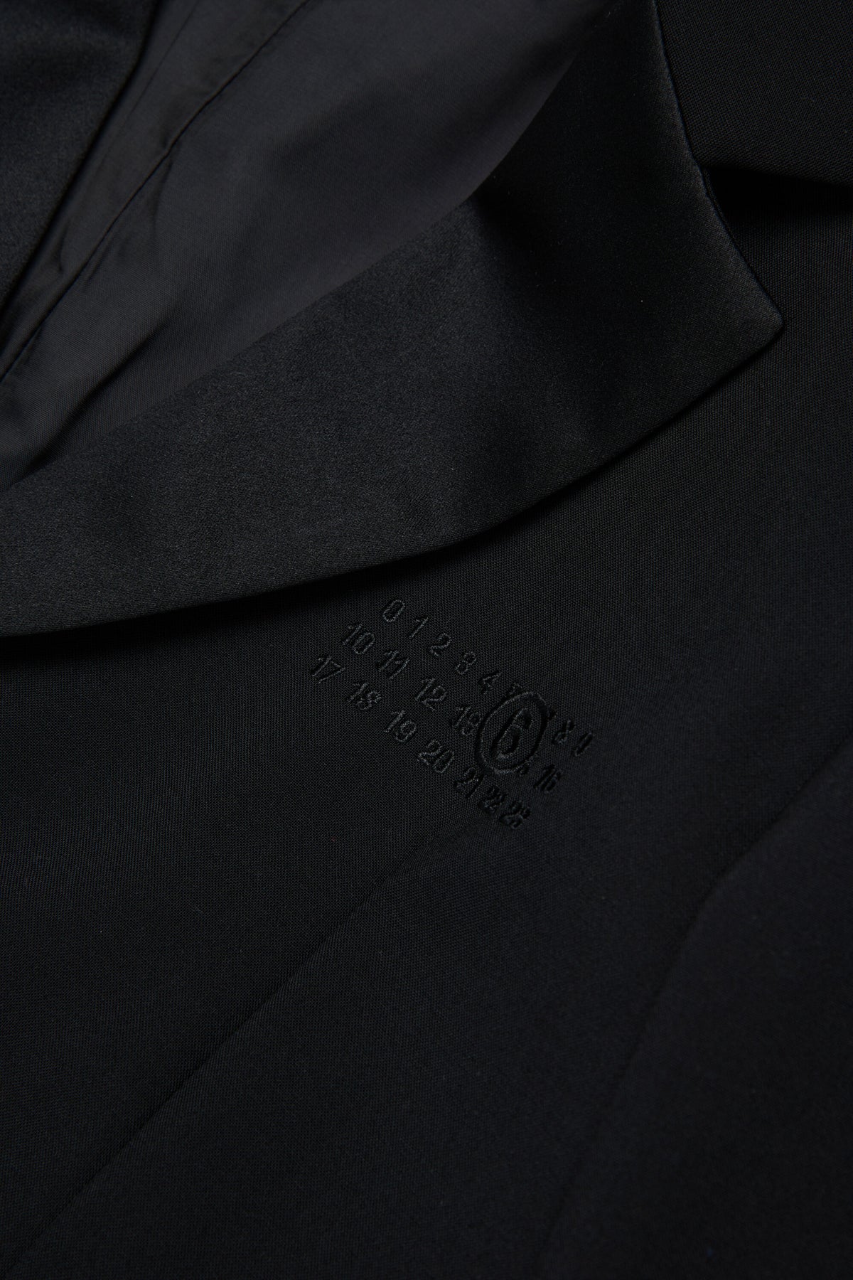 Blazer jacket with printed logo