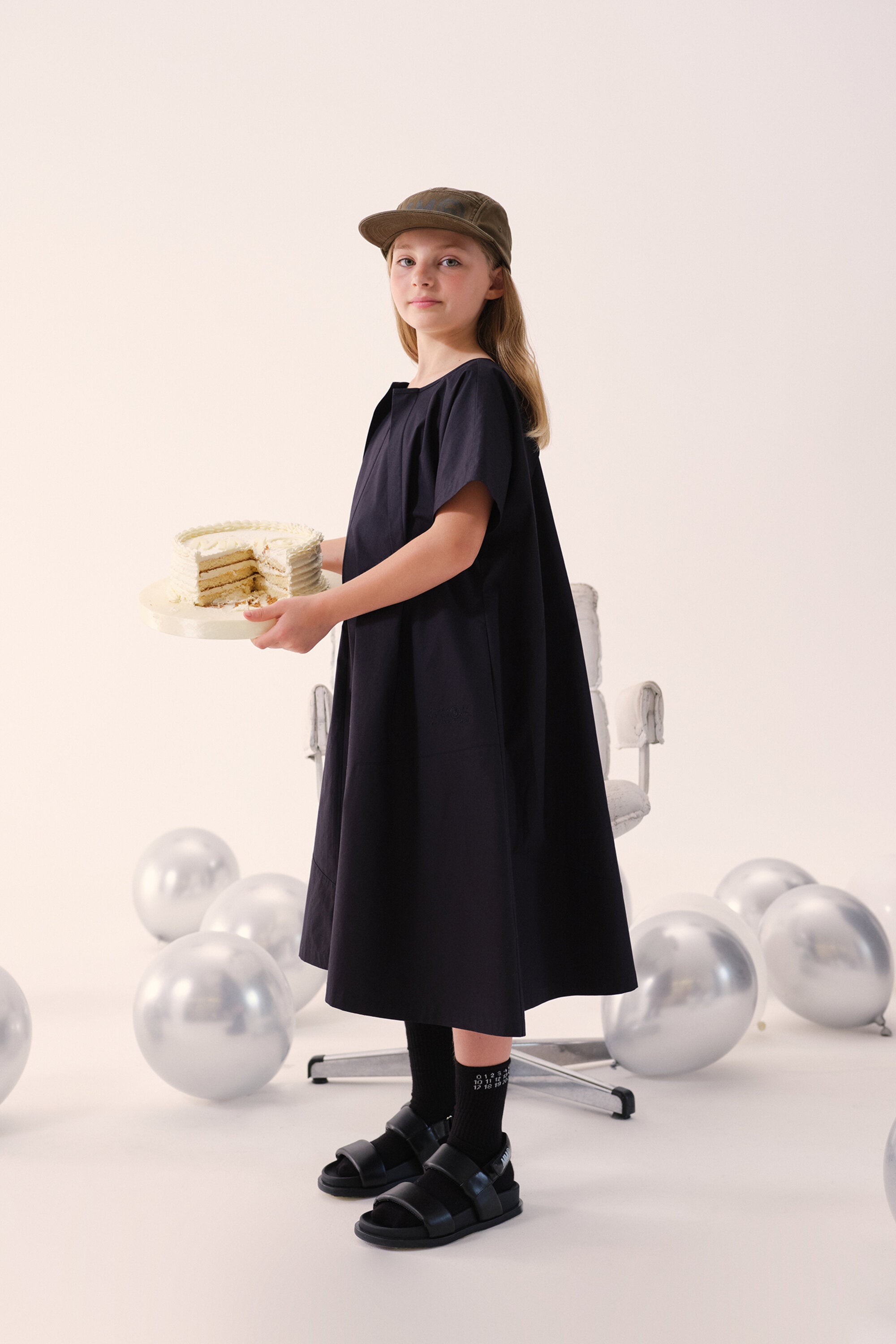 Robe à manches courtes avec logo