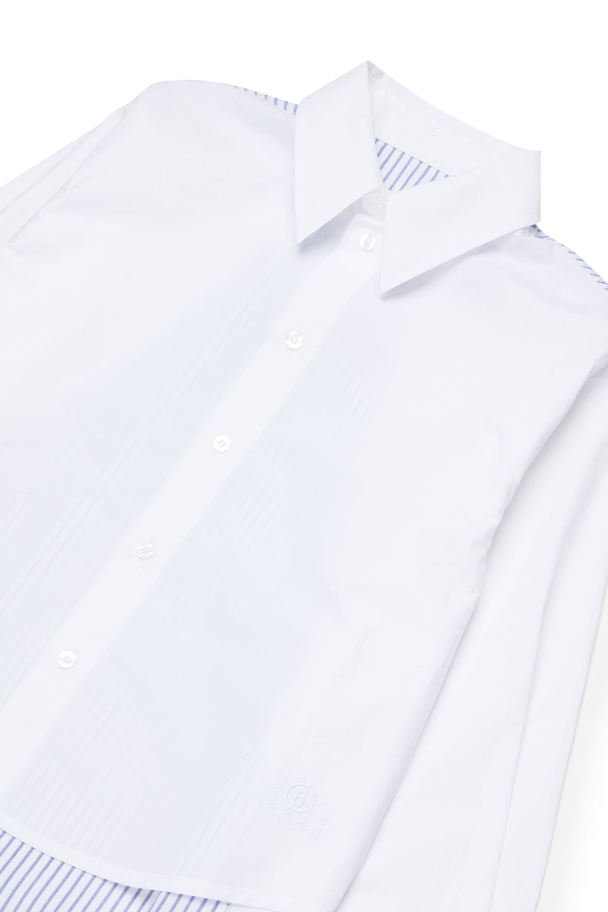Camisa de rayas de manga larga