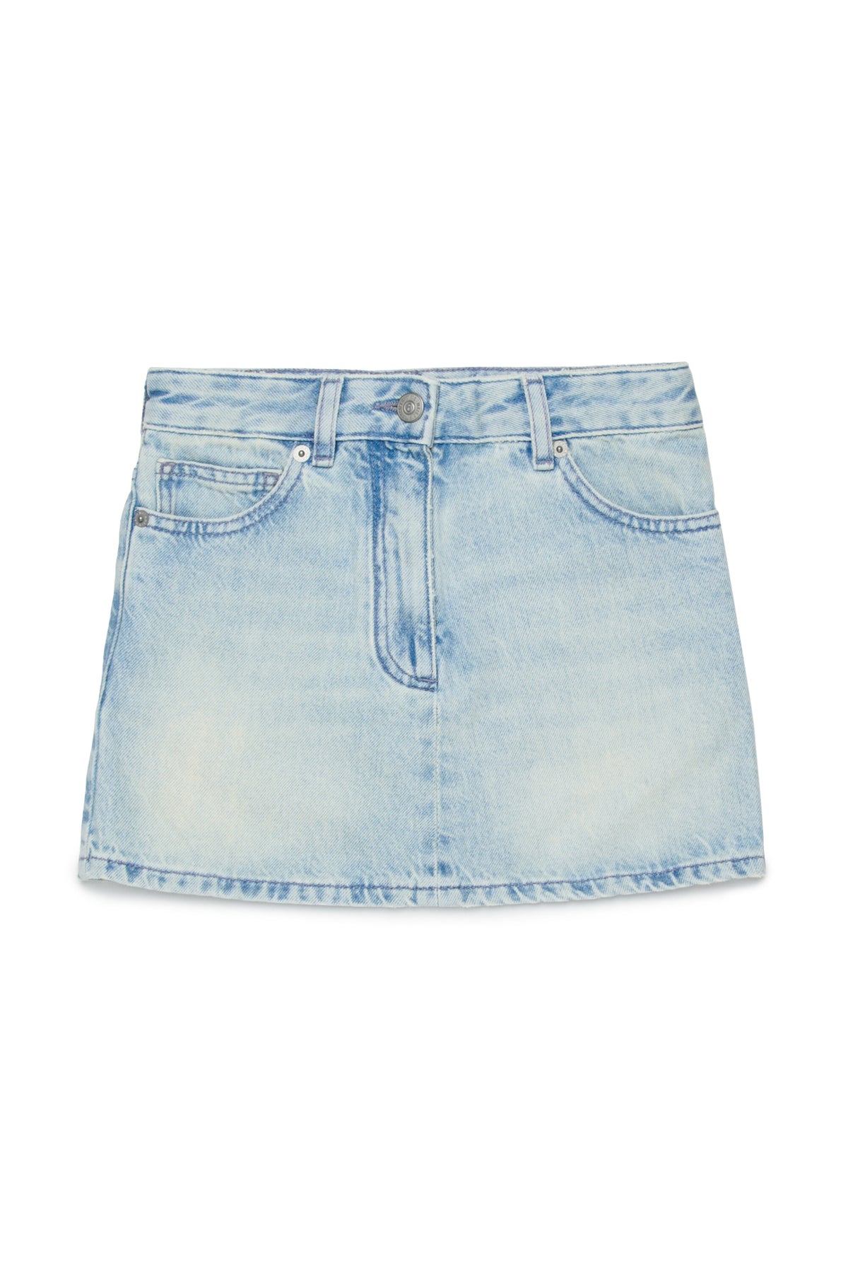 Jupe en denim cinq poches