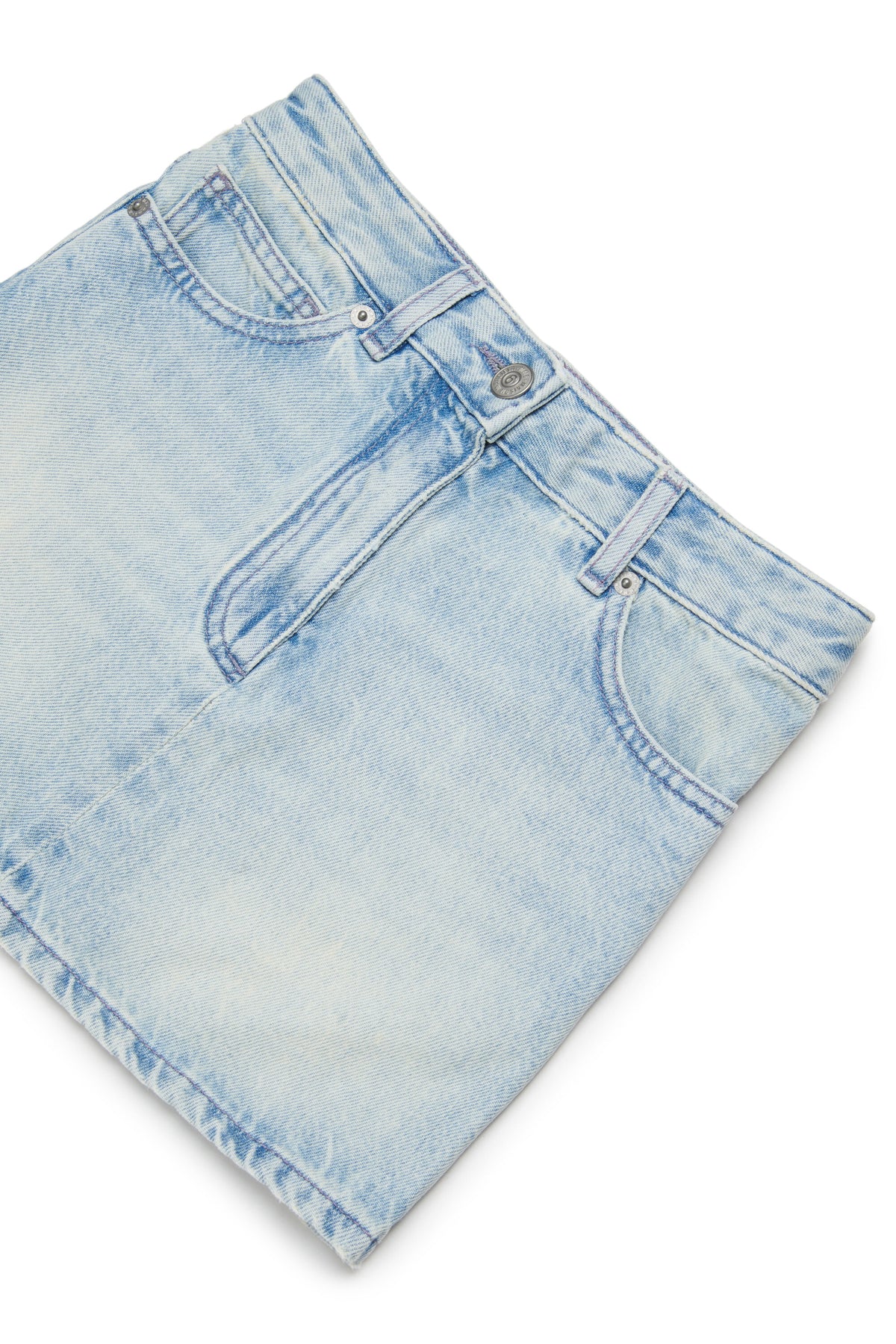 Jupe en denim cinq poches