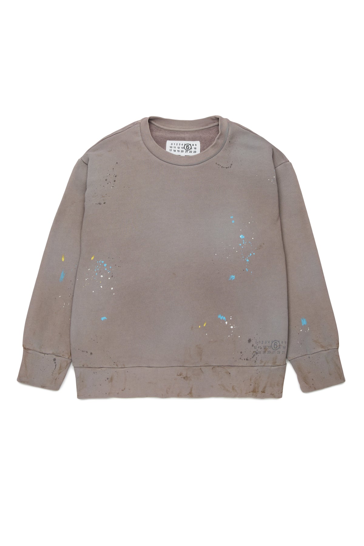 Sweat-shirt à col rond avec logo