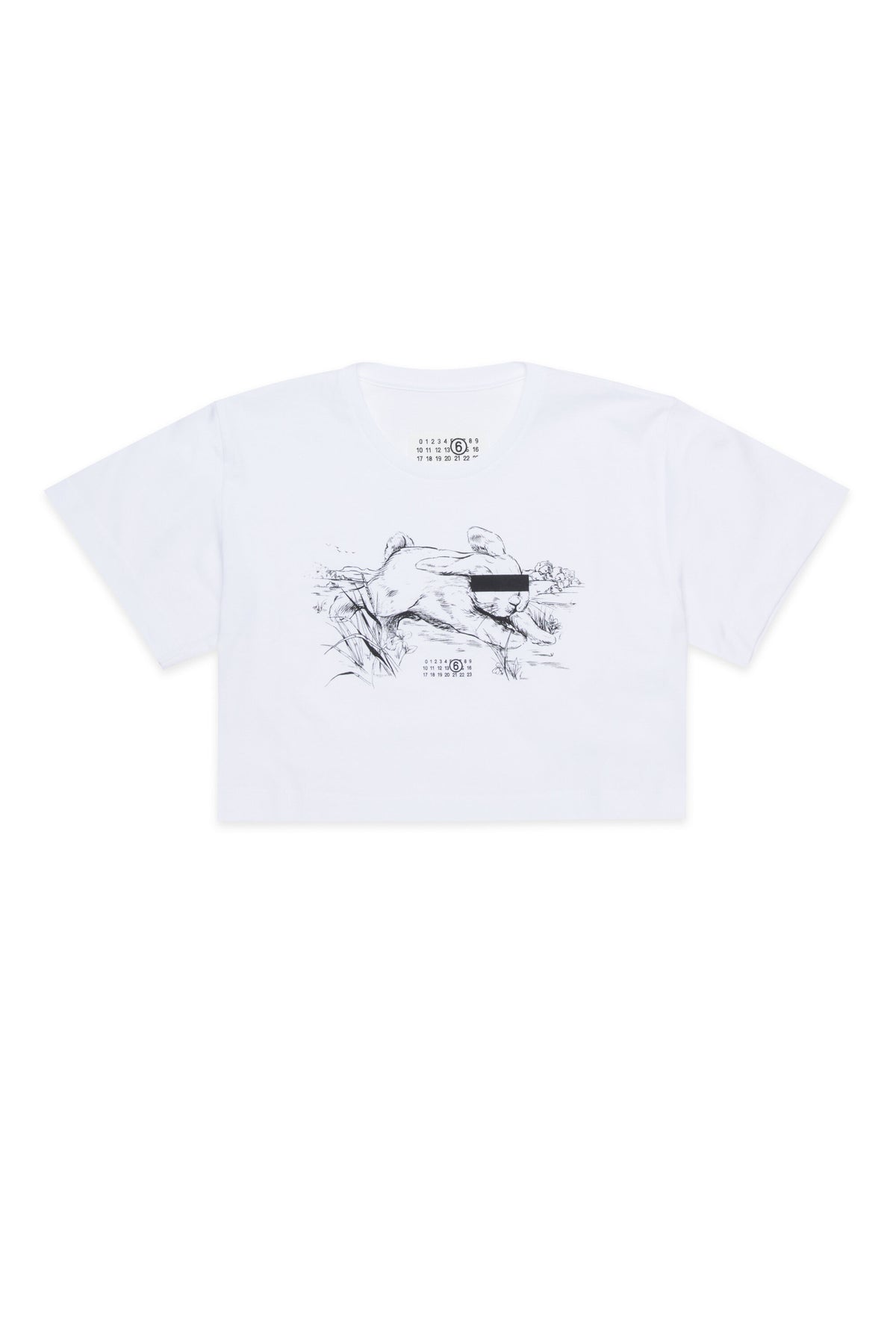 T-shirt with print and logo