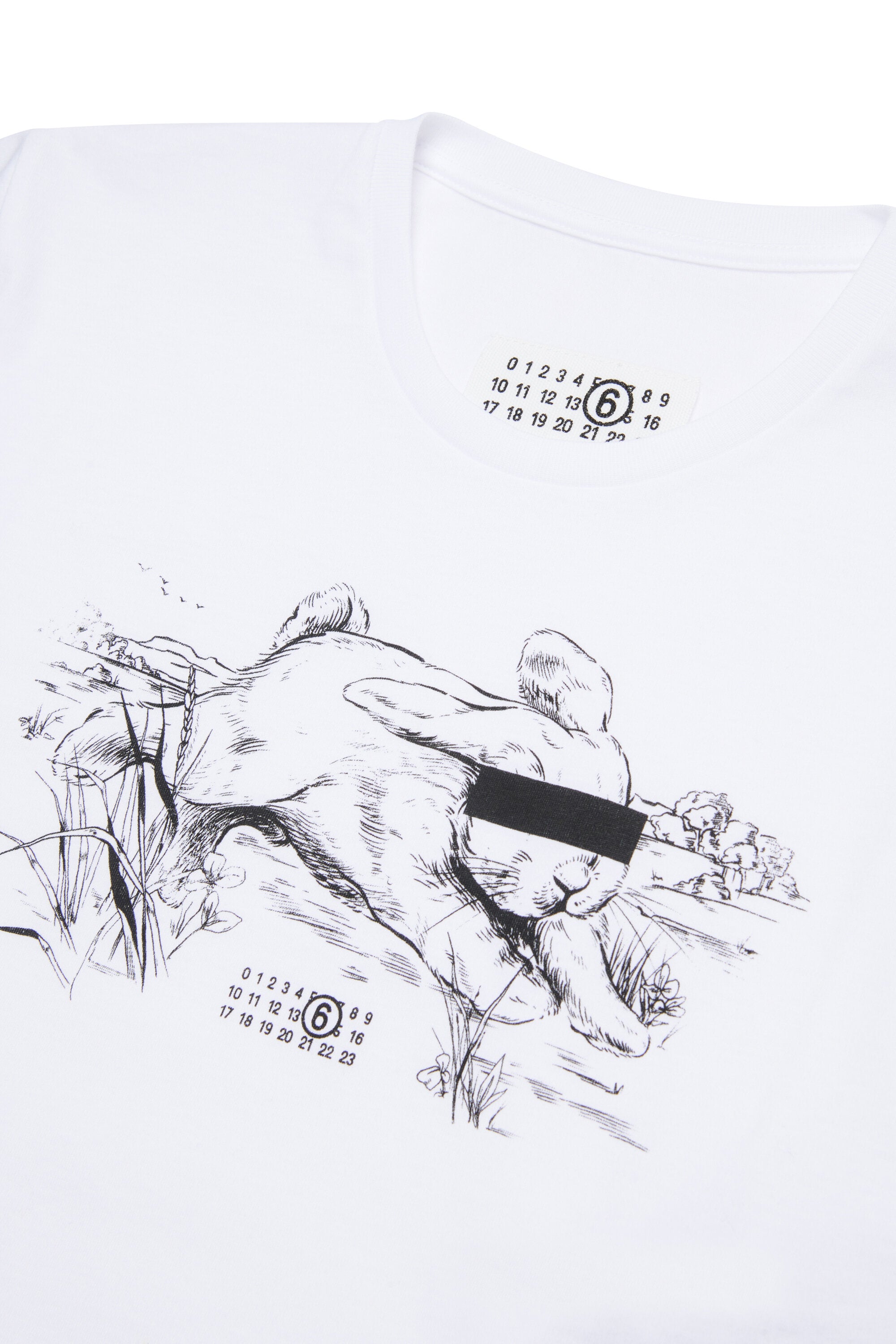 T-shirt avec imprimé et logo