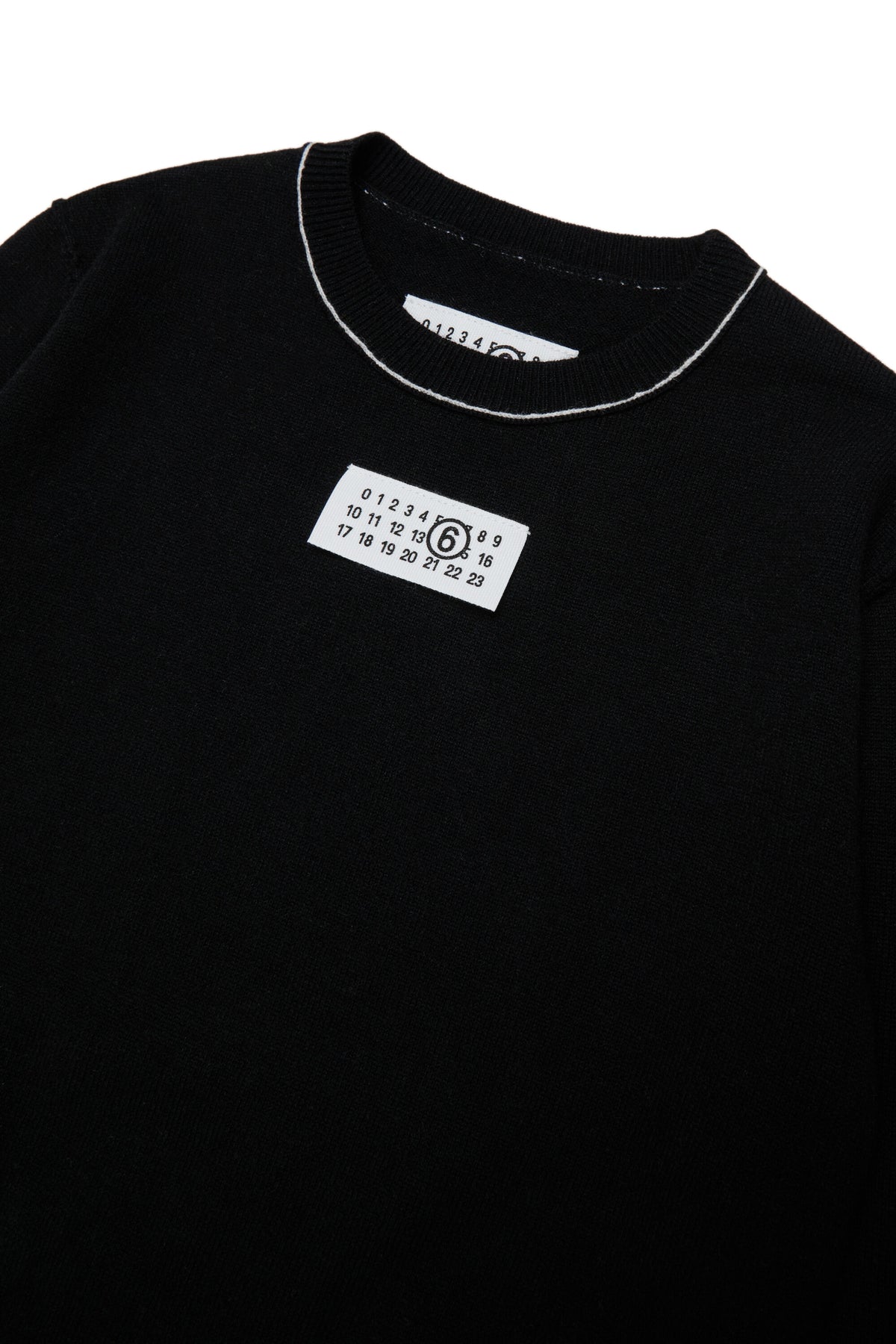Wool-blend crewneck sweater