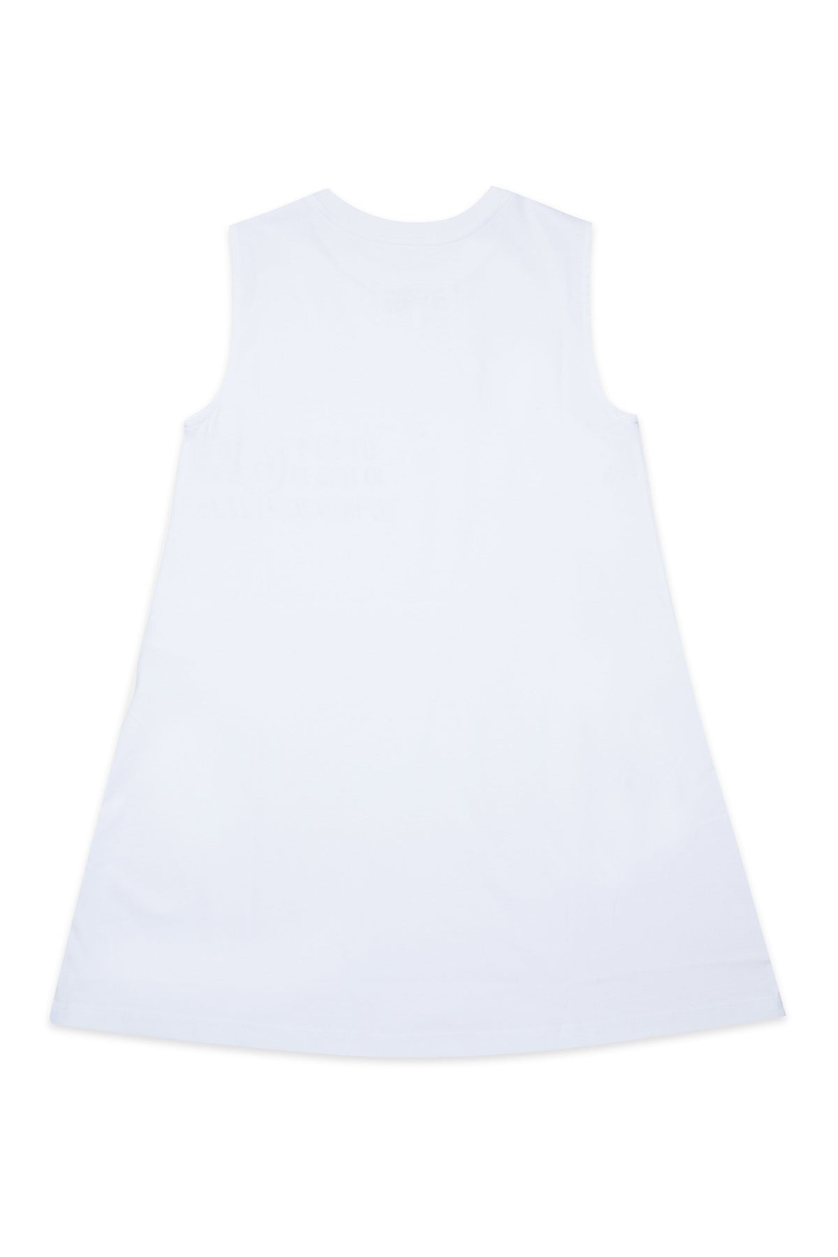 Vestido sin mangas con logo numérico