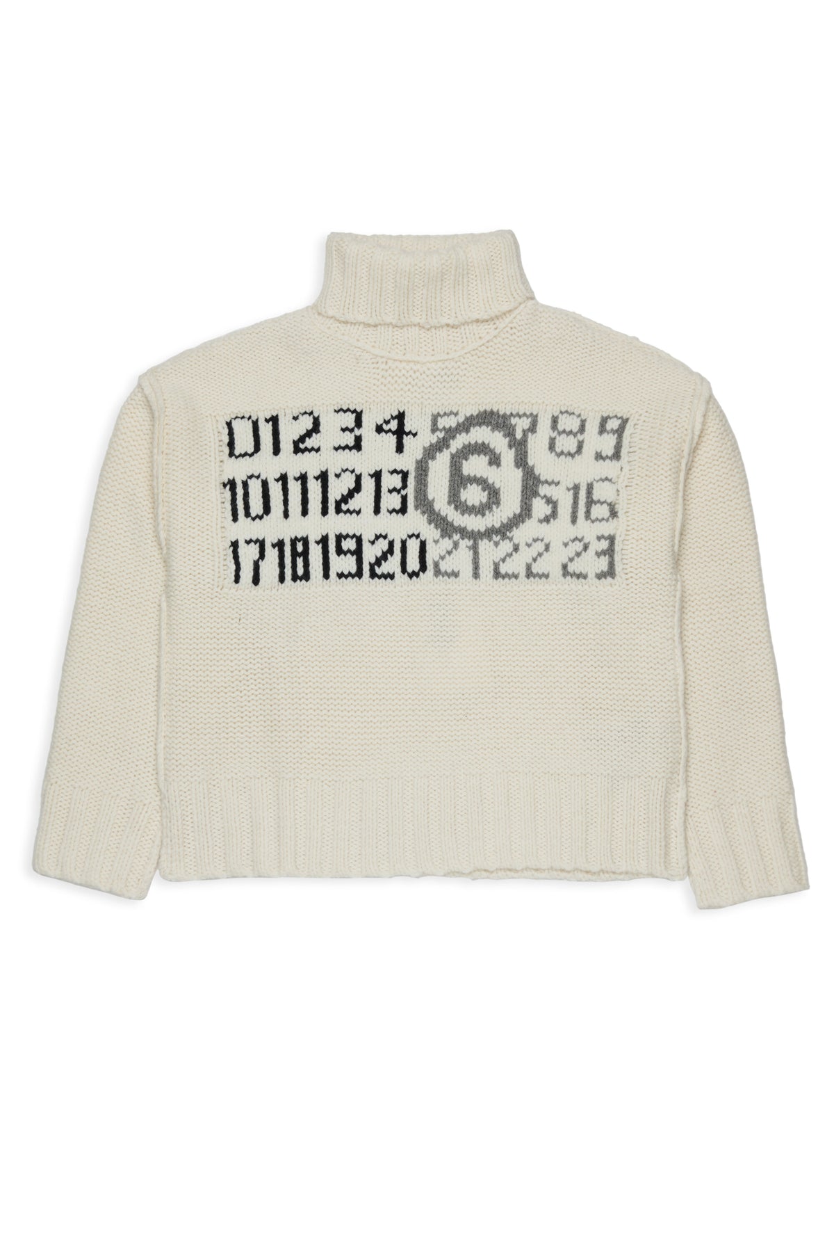 Turtleneck with logo