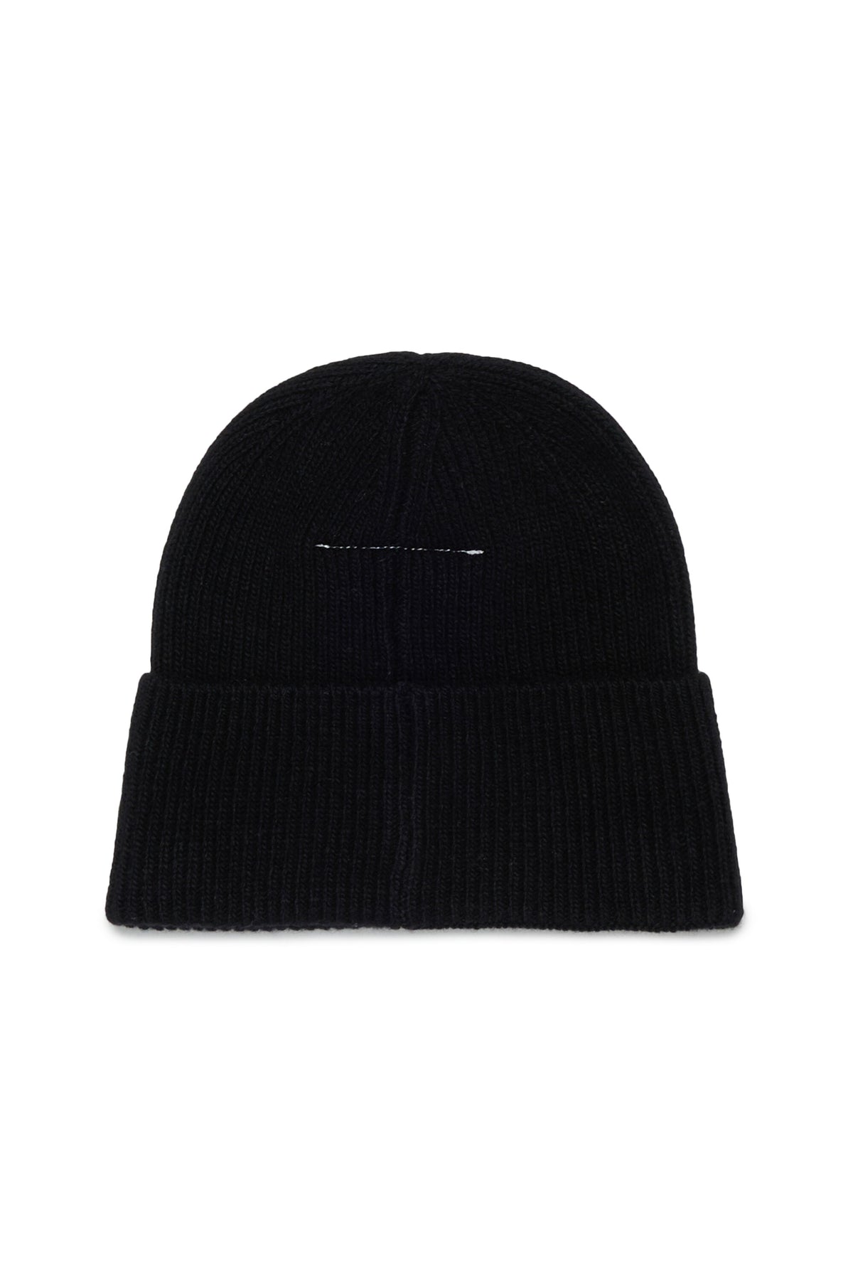 Ribbed beanie with logo