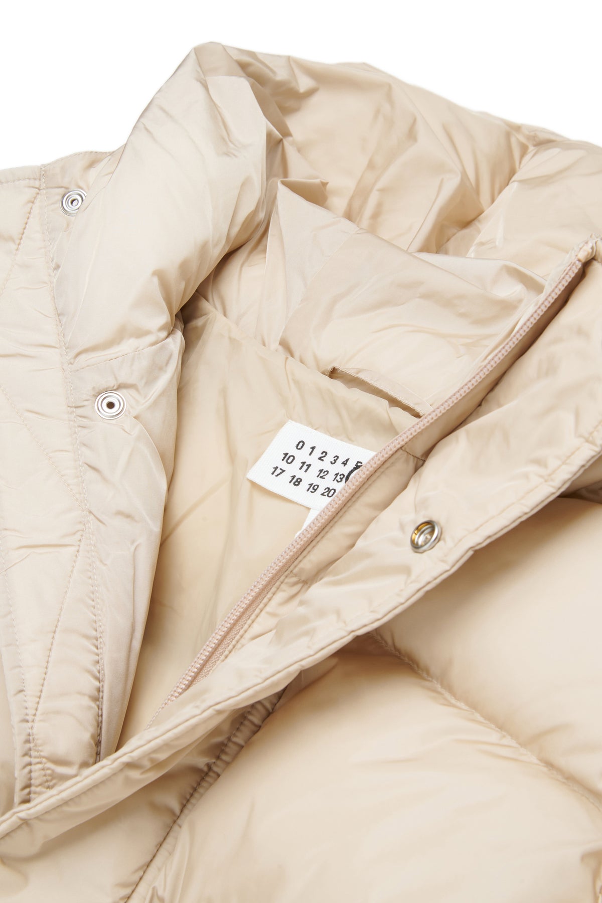 Padded jacket with logo