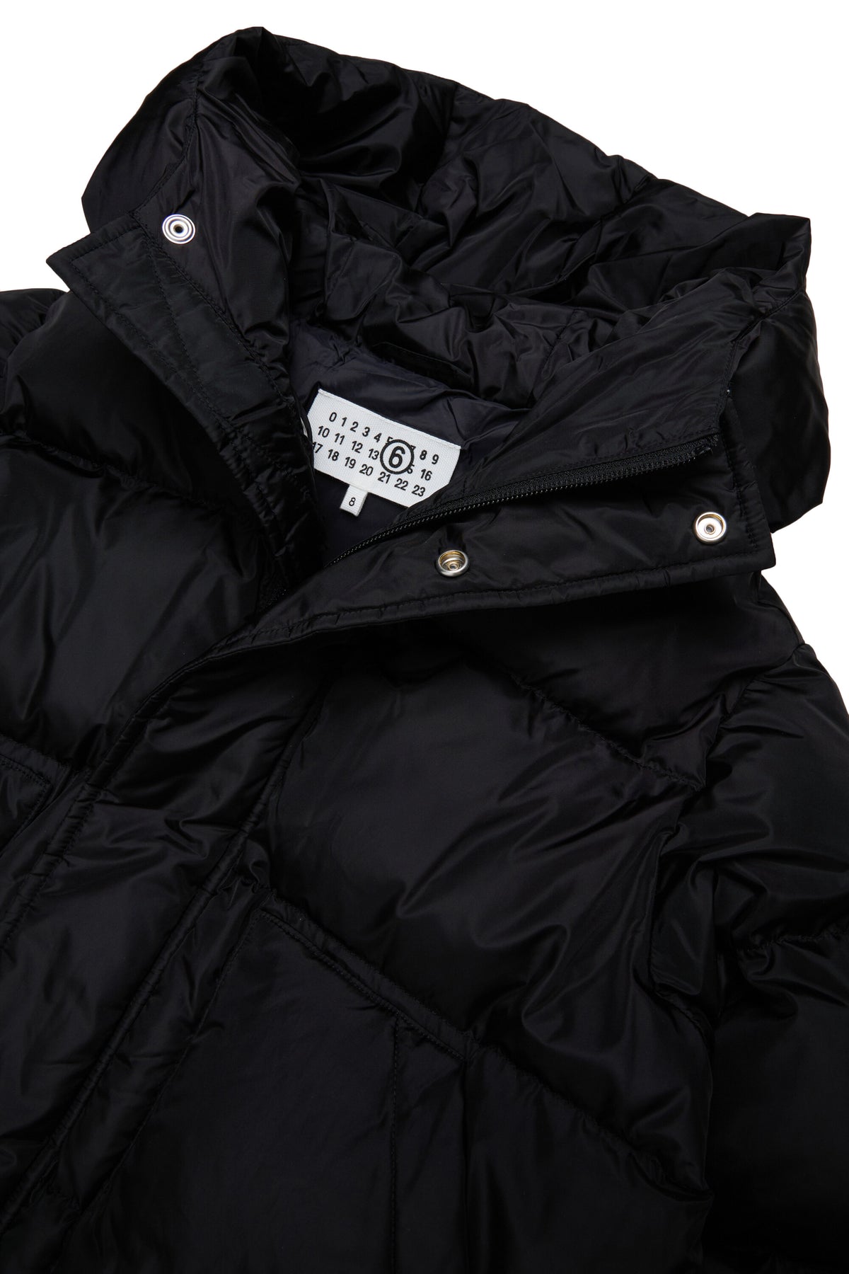 Padded jacket with logo