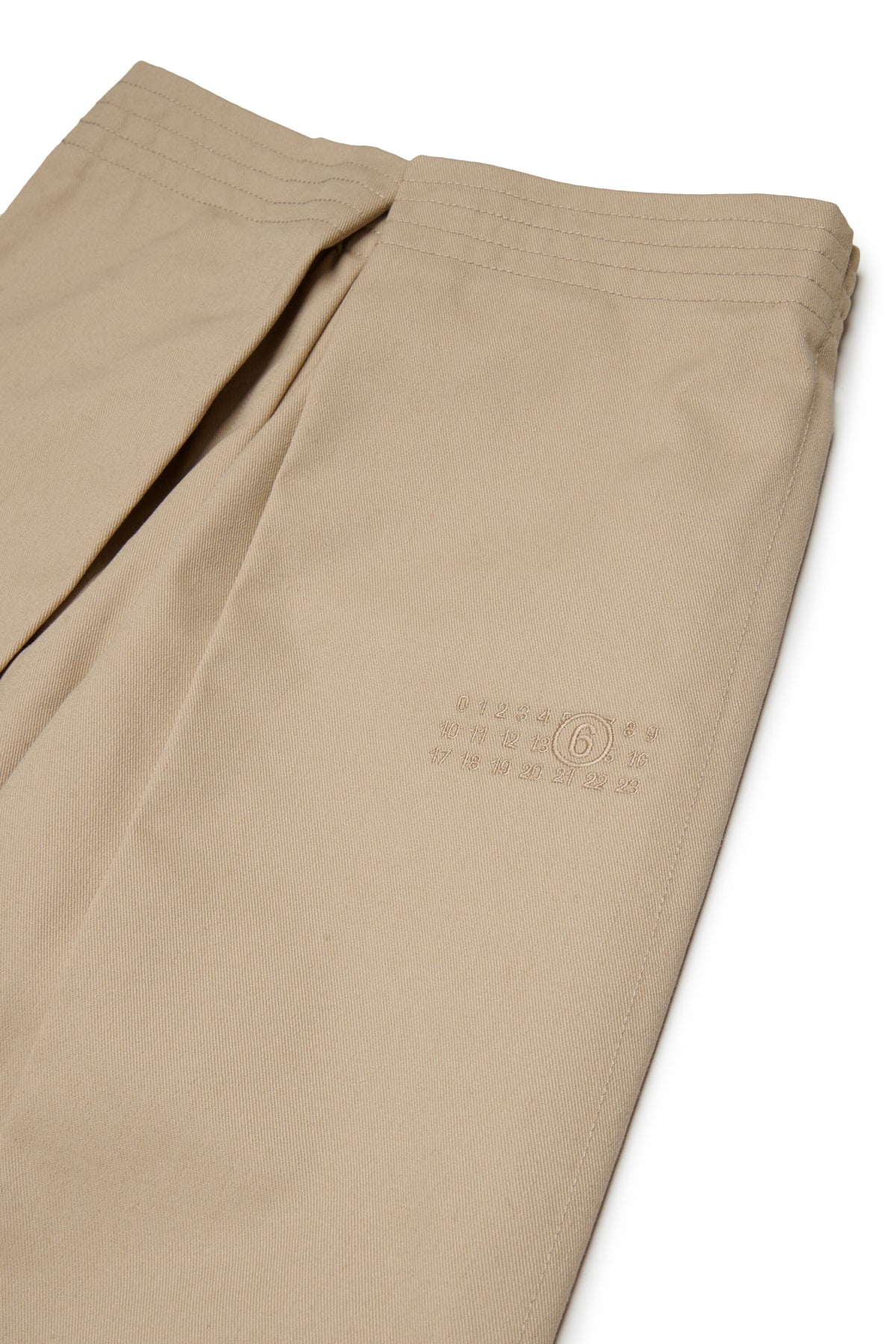 Numeric logo trousers