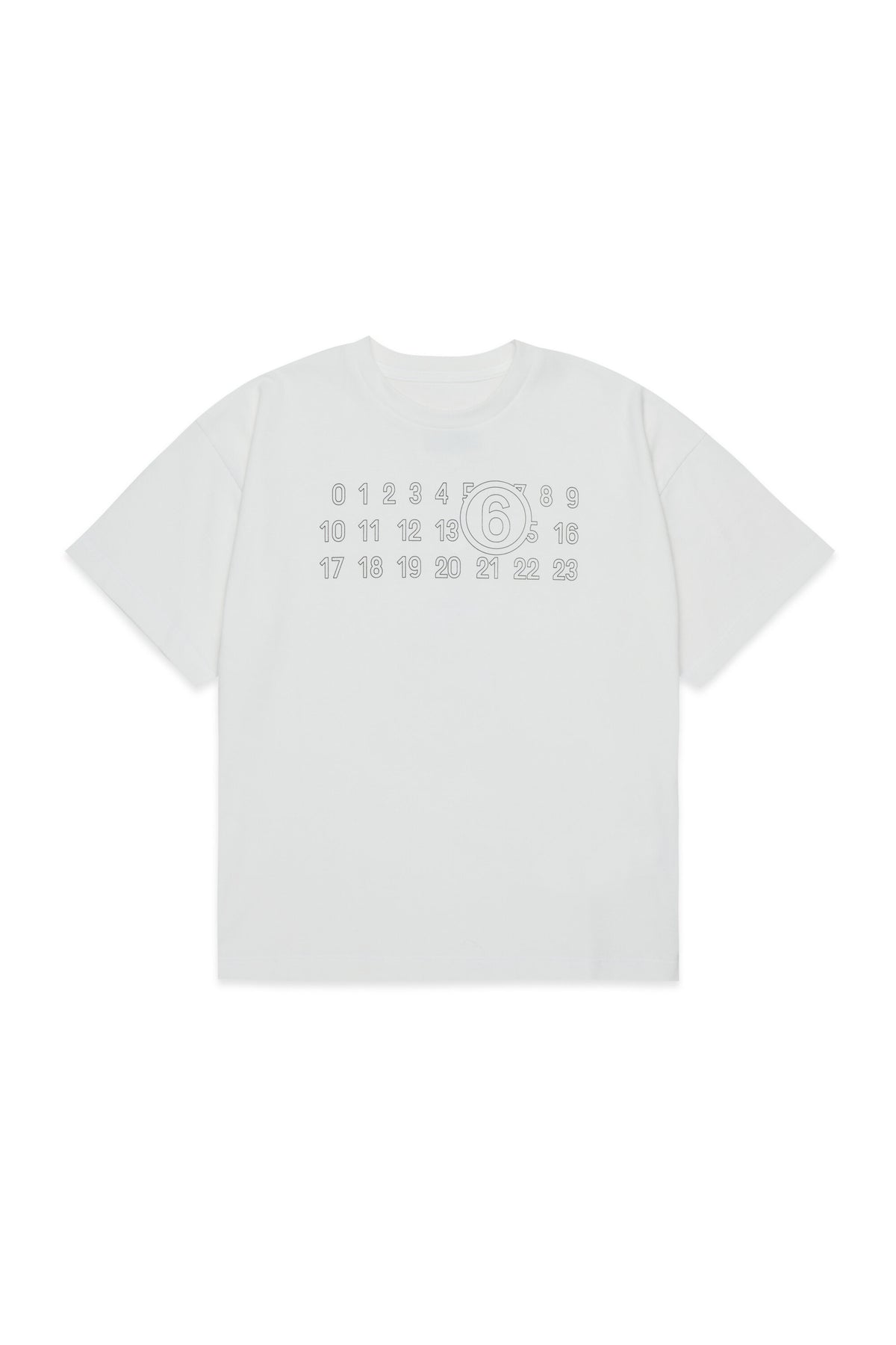 T-shirt avec logo sur la poitrine