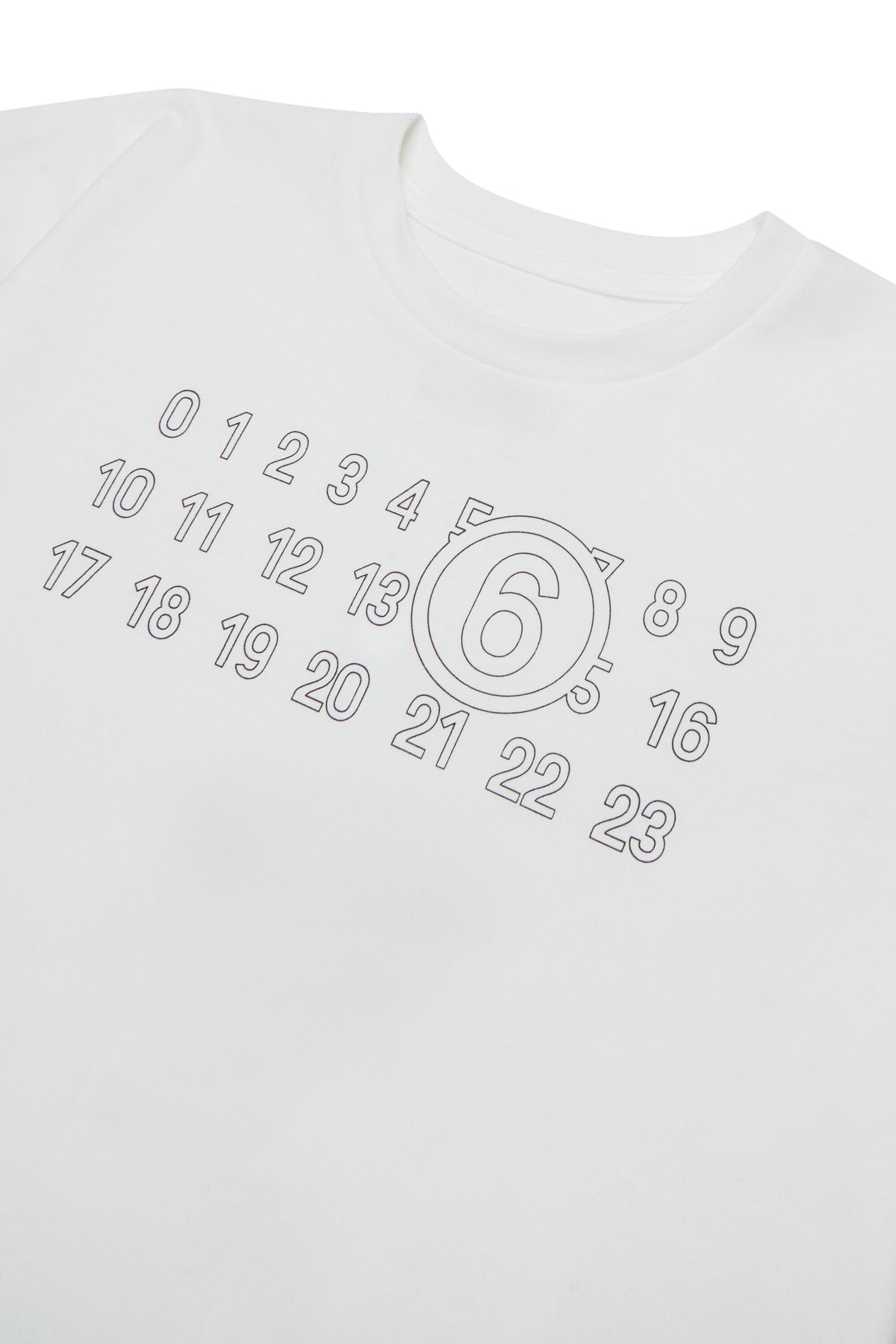 T-shirt avec logo sur la poitrine