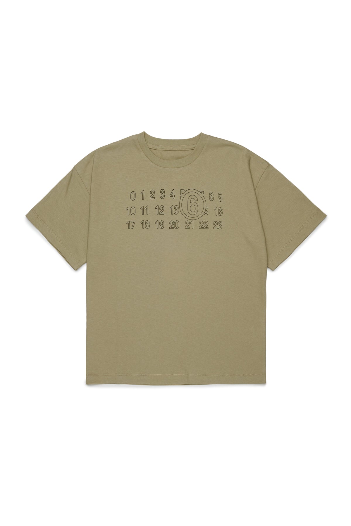 T-shirt avec logo sur la poitrine