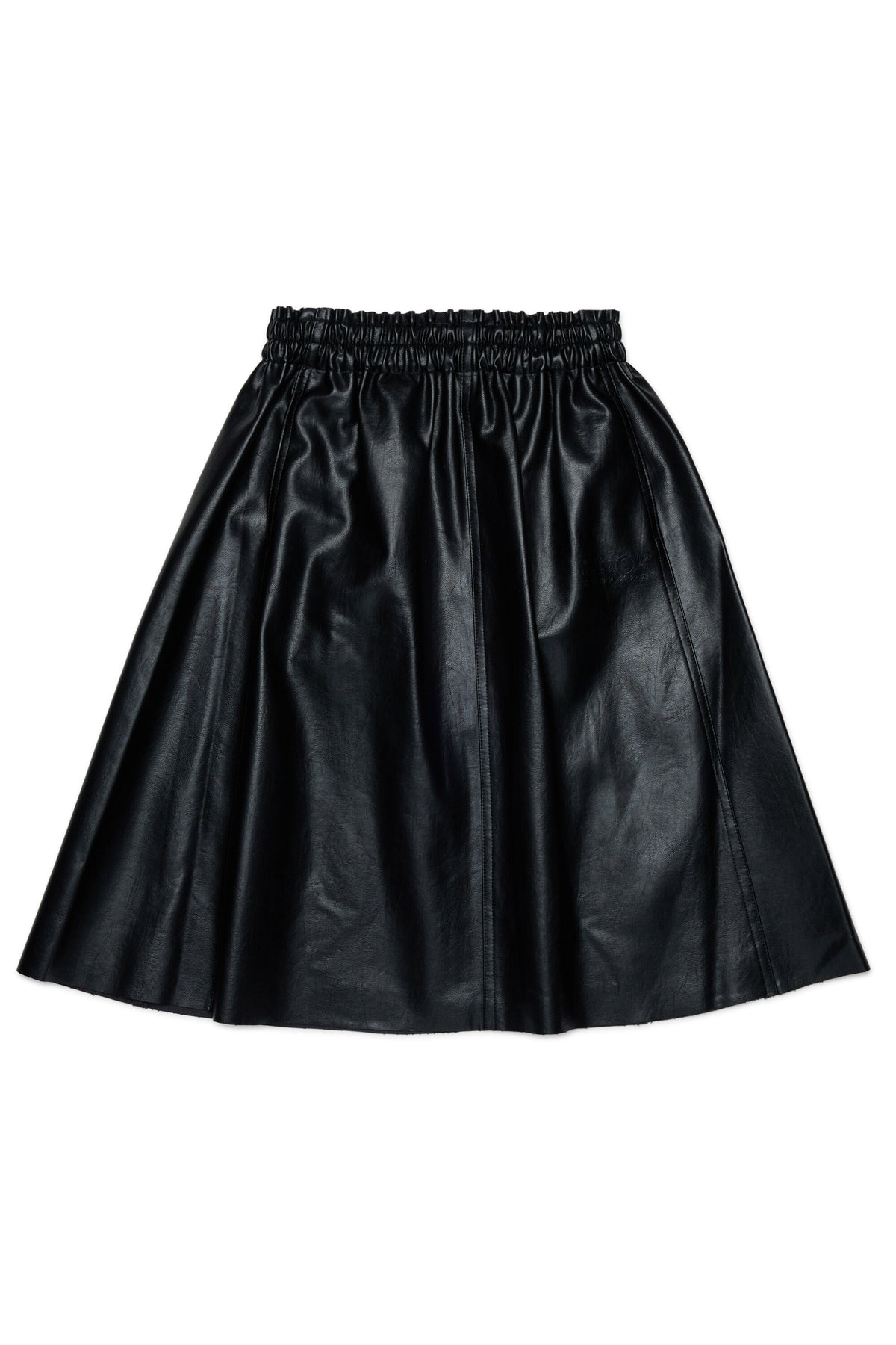 Midi skirt with logo