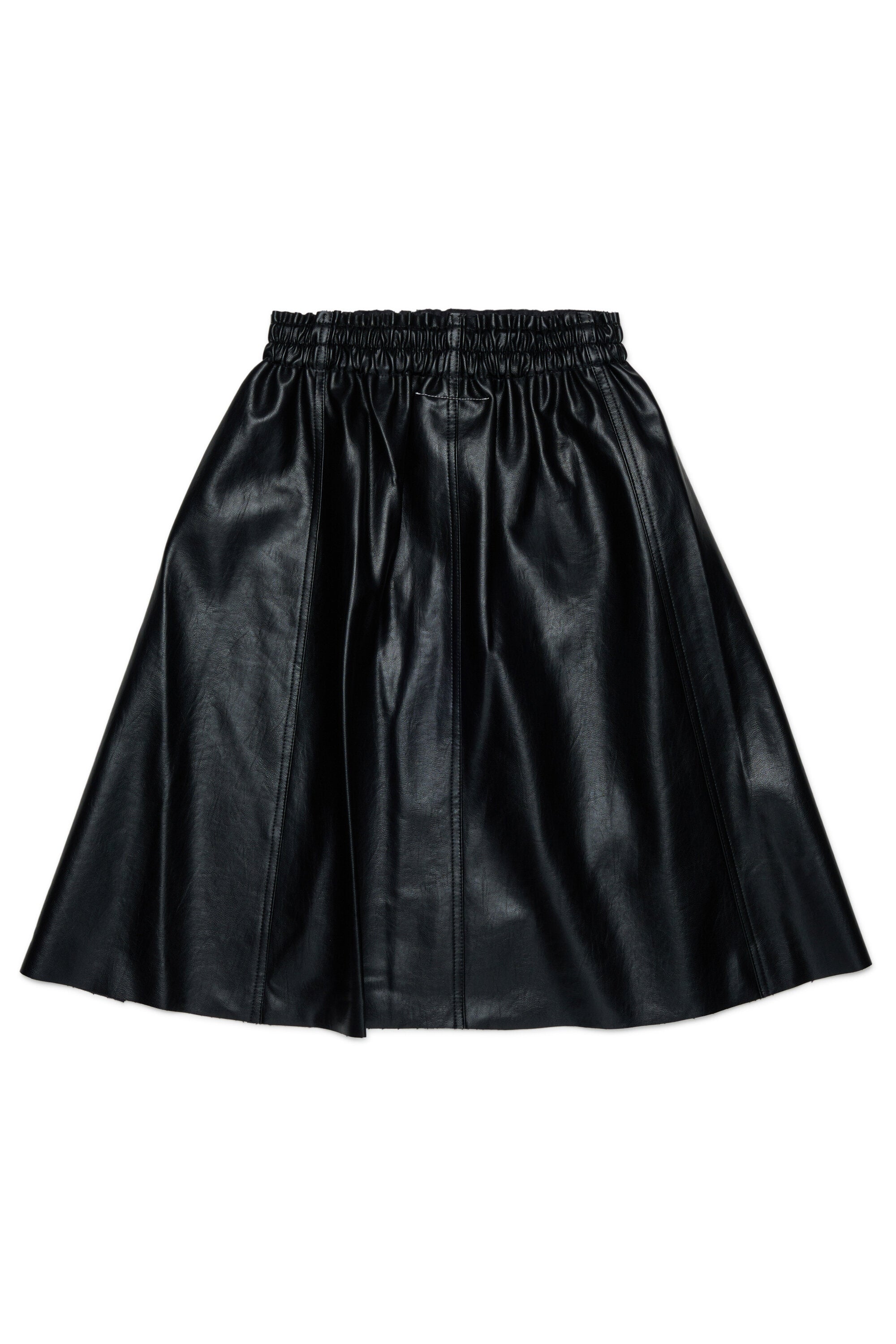 Midi skirt with logo