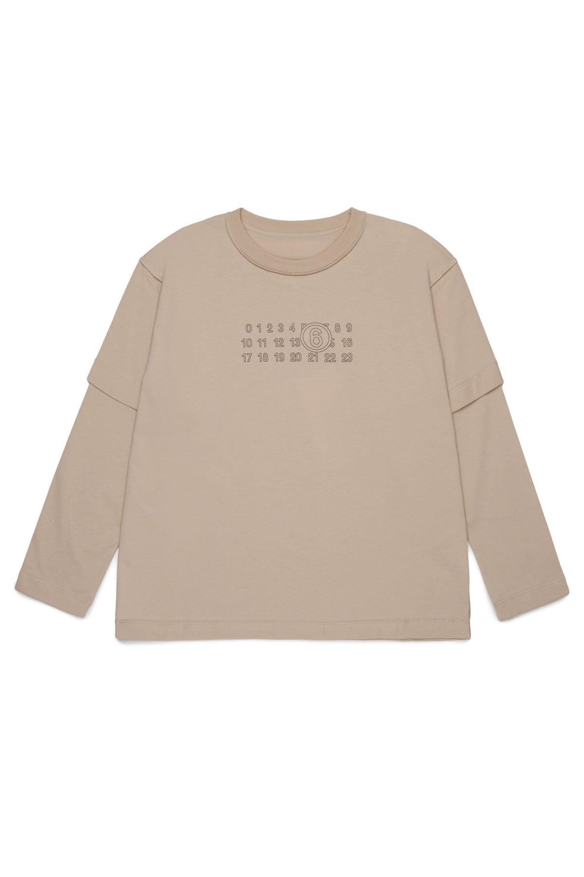 T-shirt à manches longues avec logo