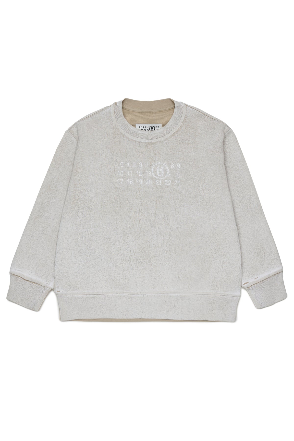 Sudadera de cuello redondo con logo
