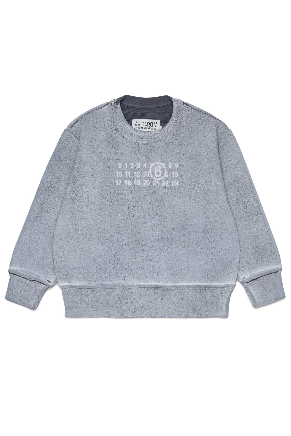 Sweat-shirt col rond avec logo
