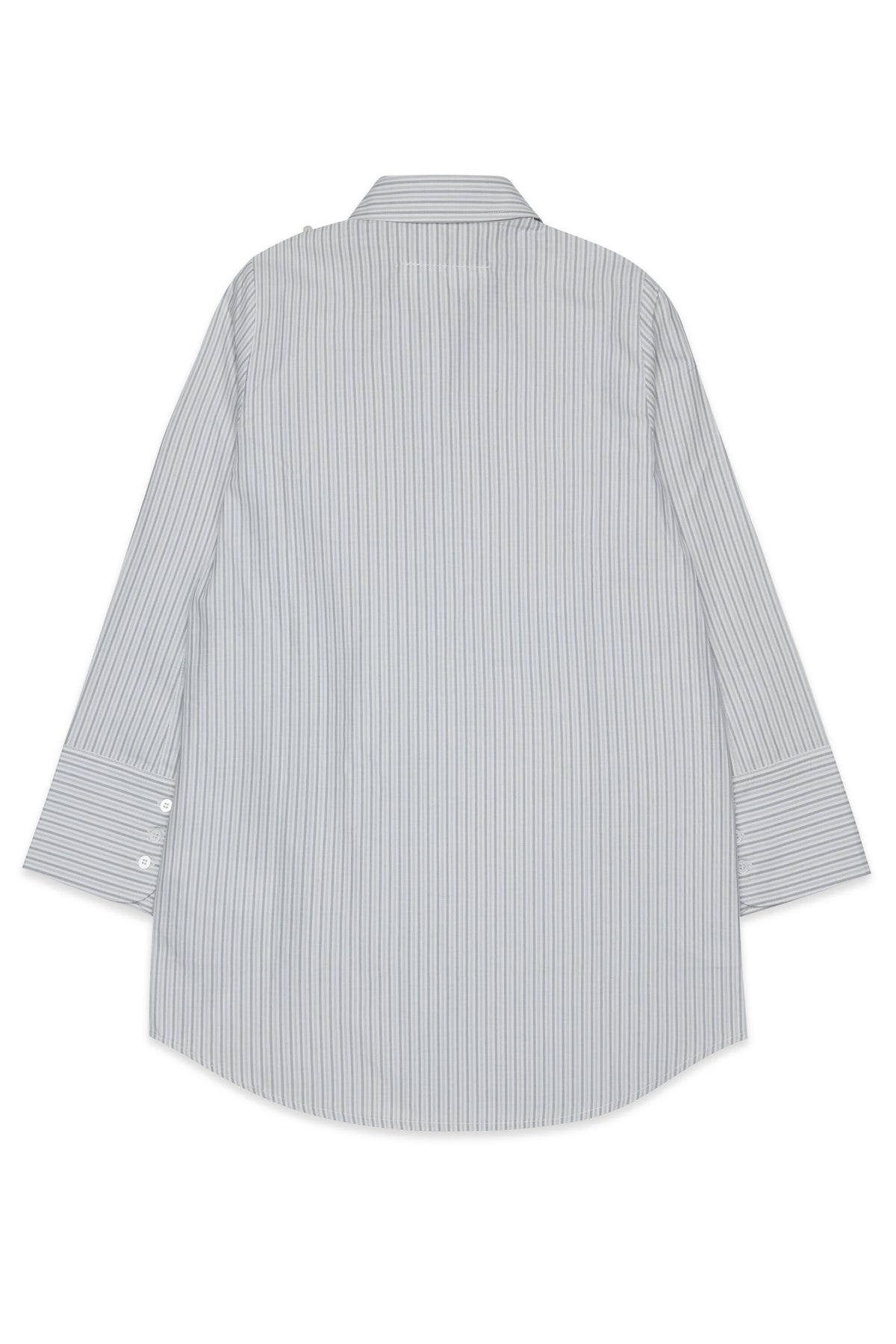 Camisa de rayas con logo