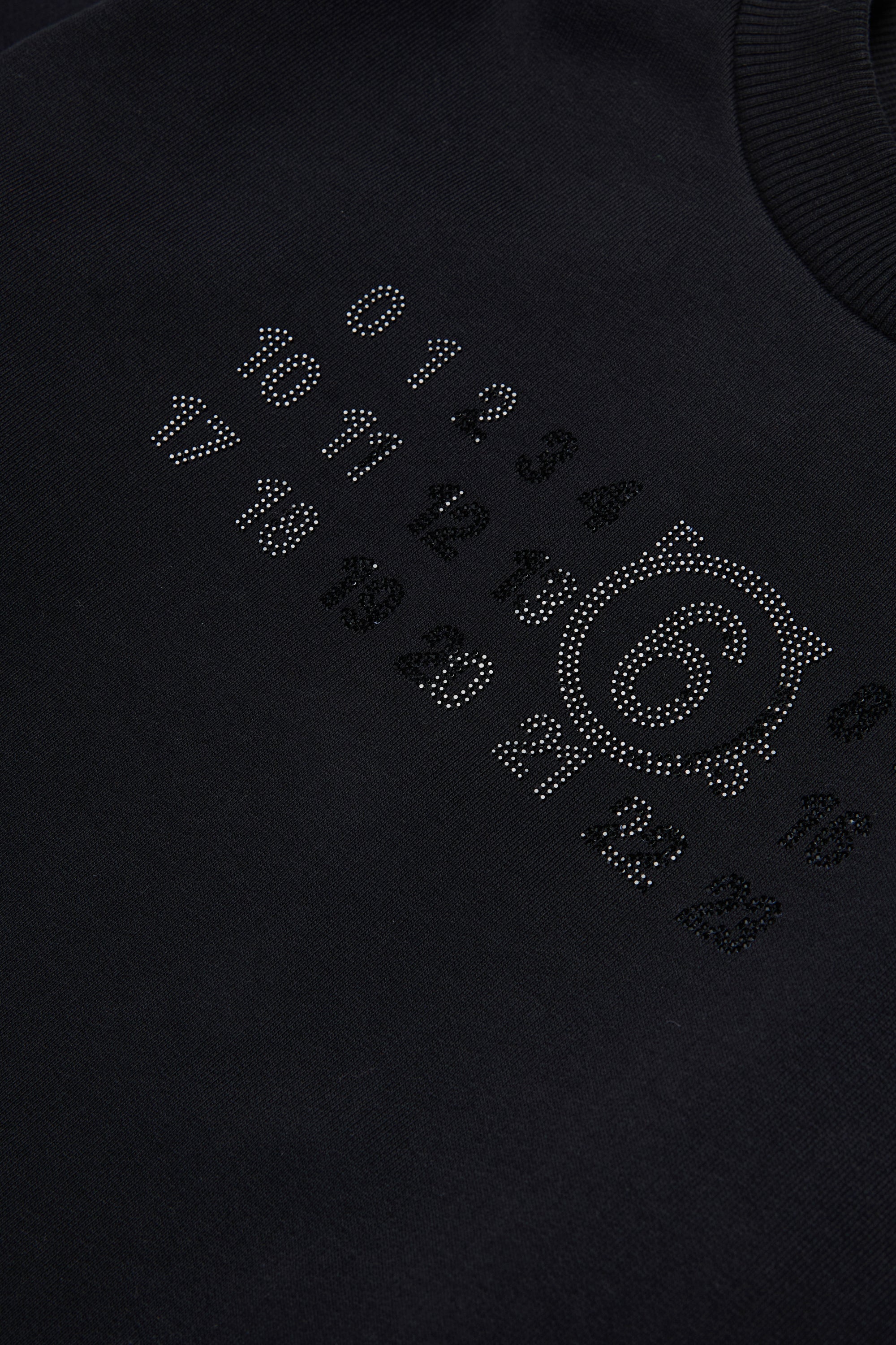 Sudadera de cuello redondo con logo