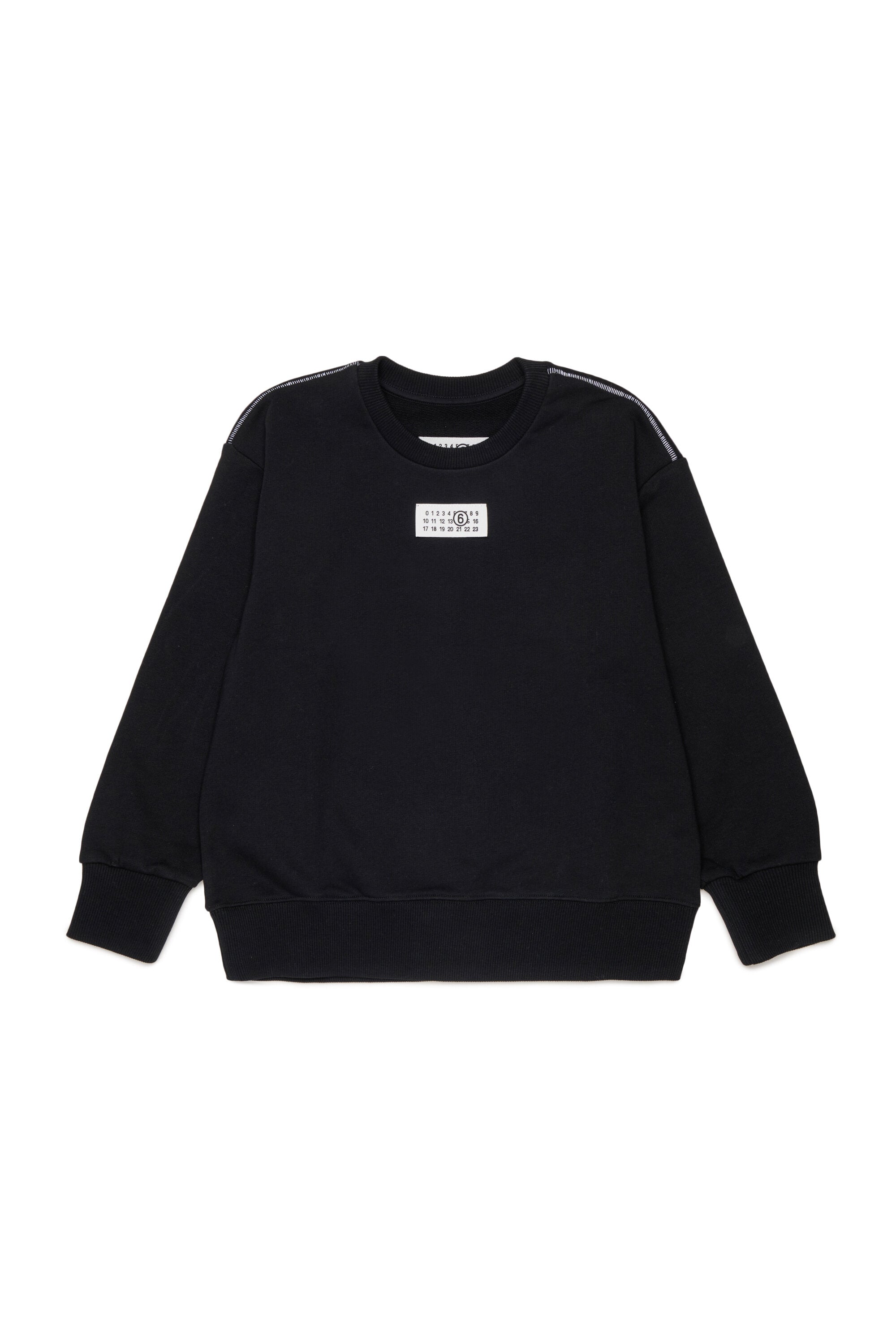 Sweat-shirt col rond avec logo