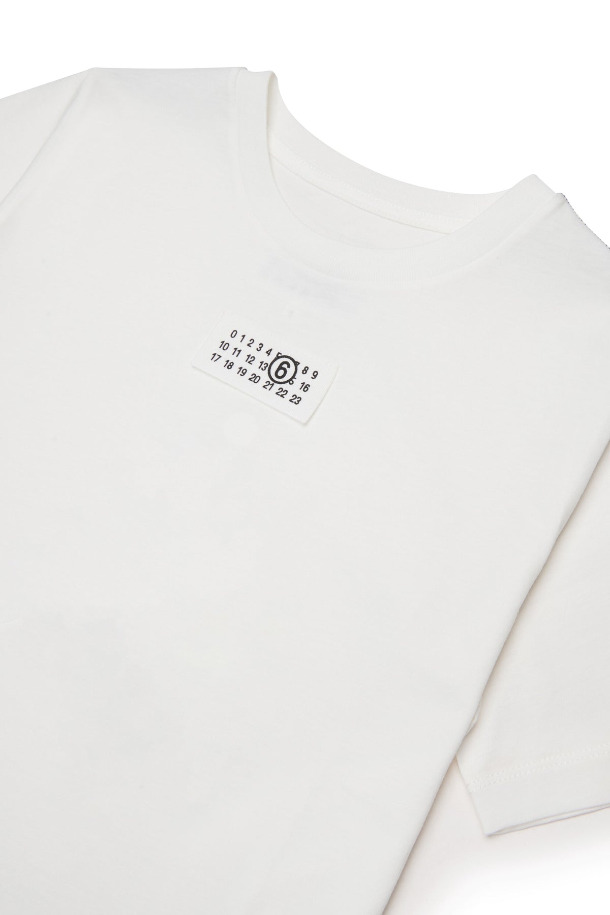 T-shirt col ras du cou avec logo