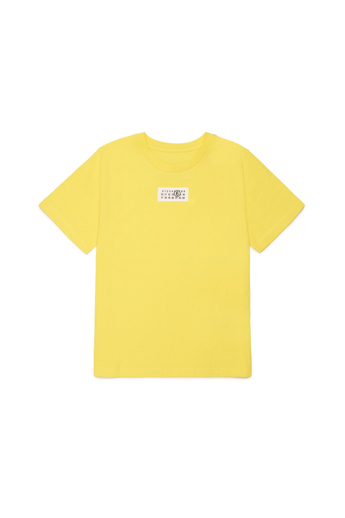 Camiseta de cuello redondo con logo