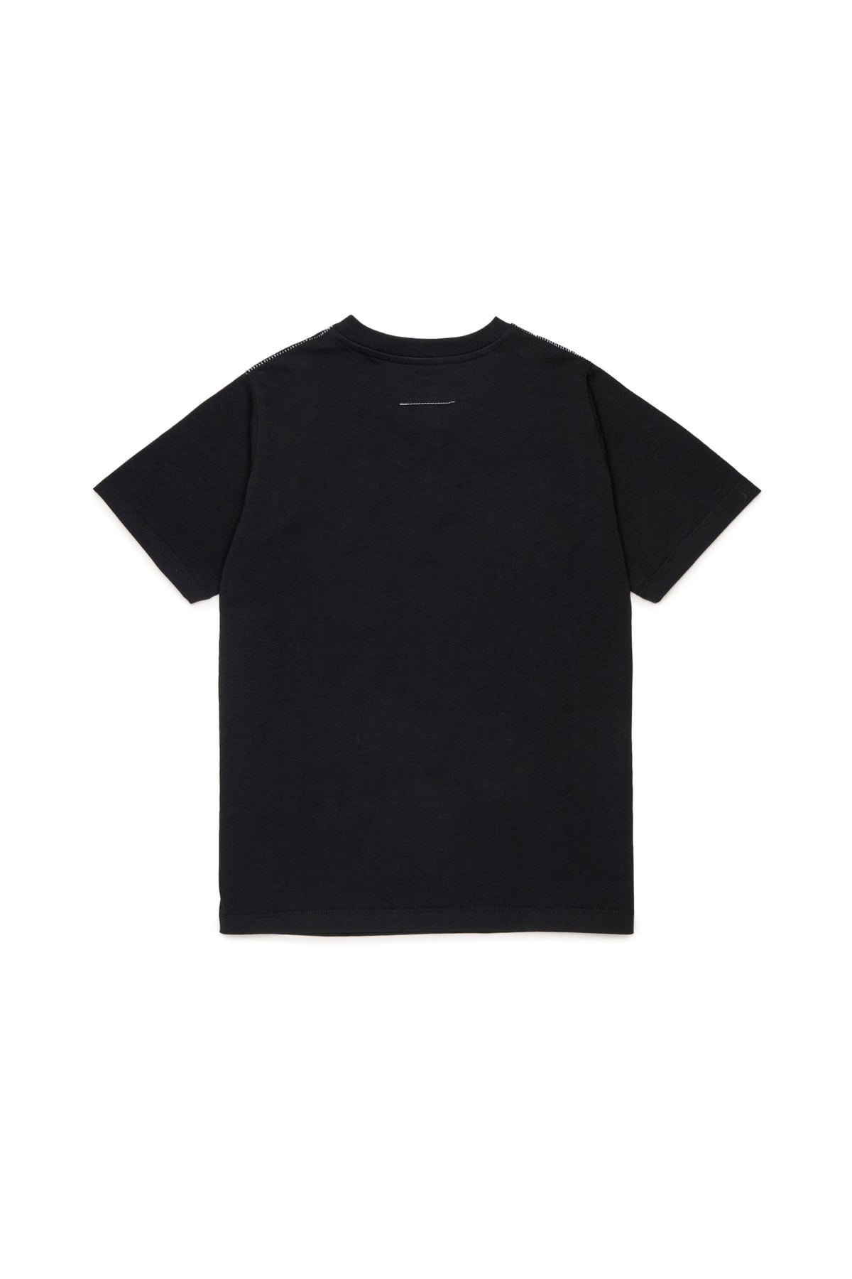 Camiseta de cuello redondo con logo