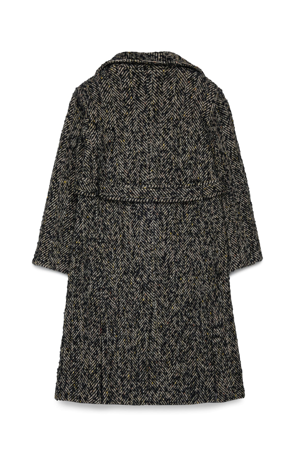 Manteau à motif chevrons