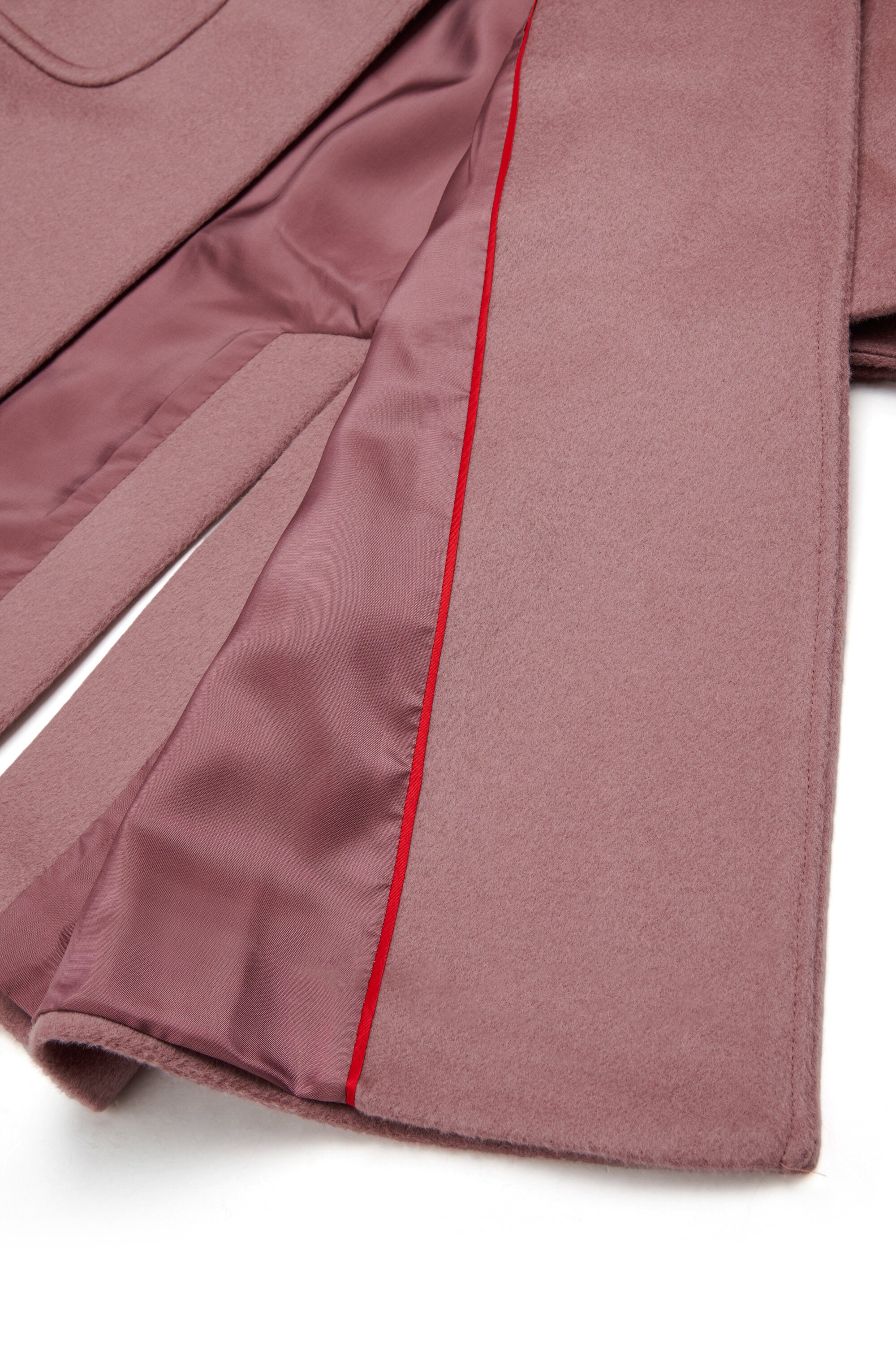 Runaway wool coat