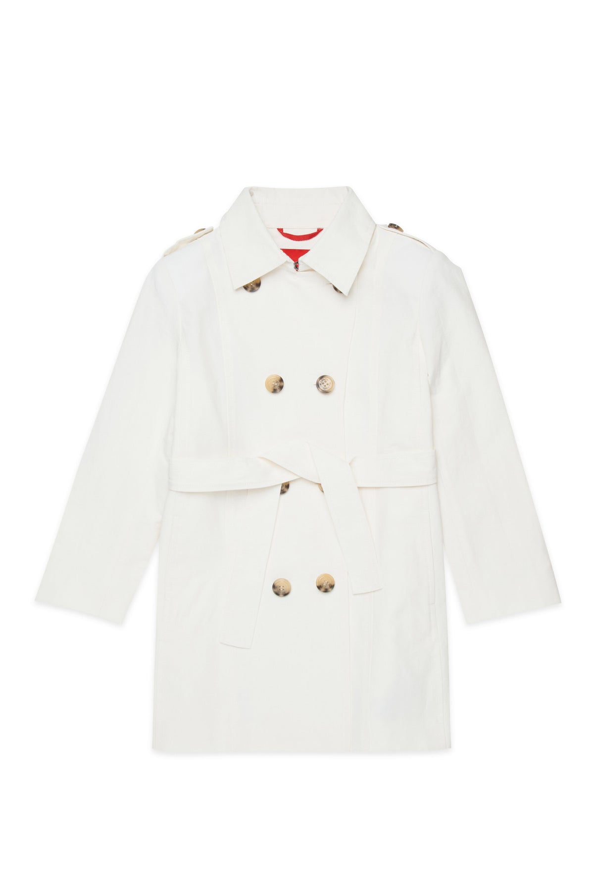 Trench en coton technique