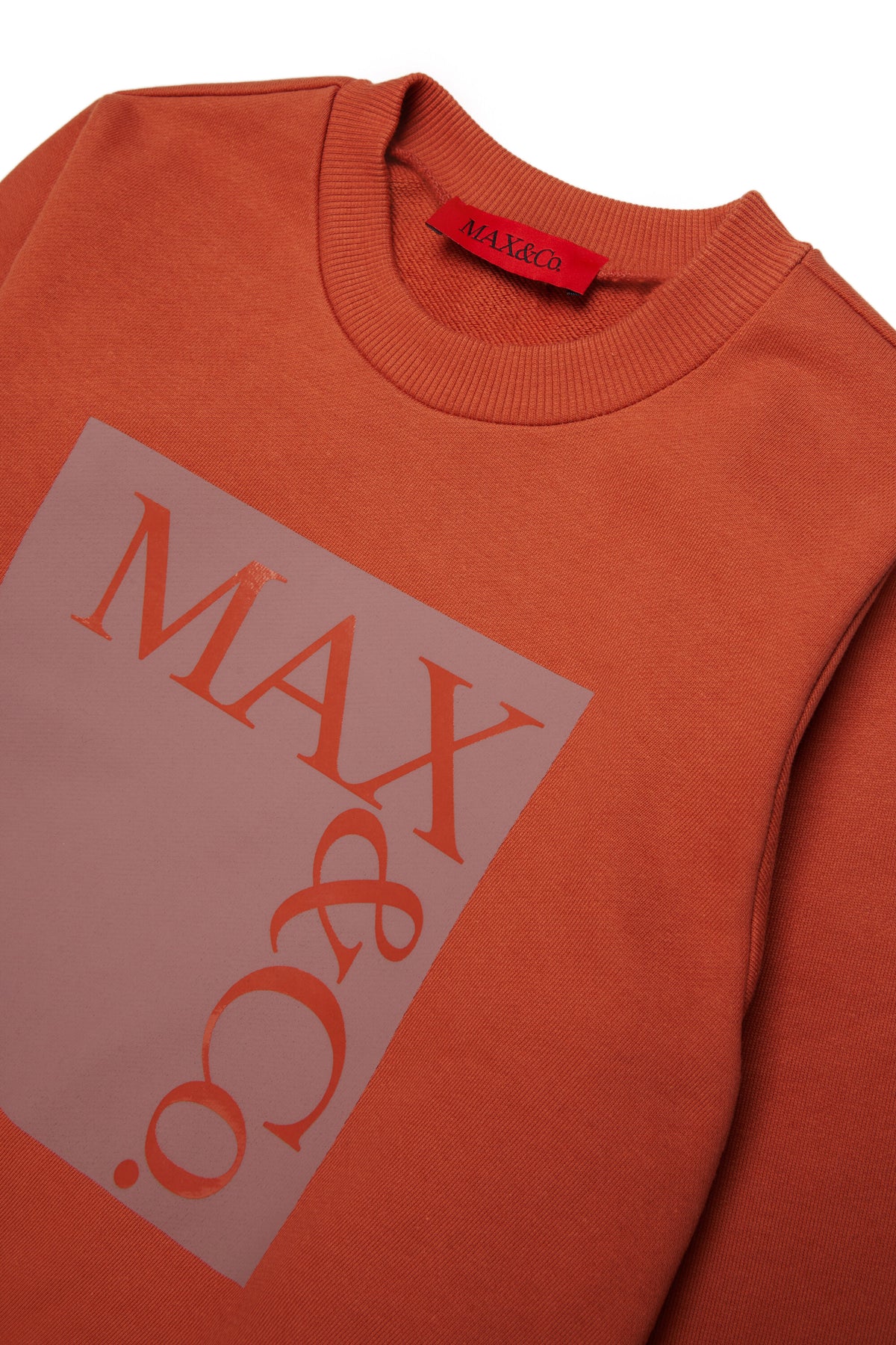 Sweat-shirt col ras du cou avec logo